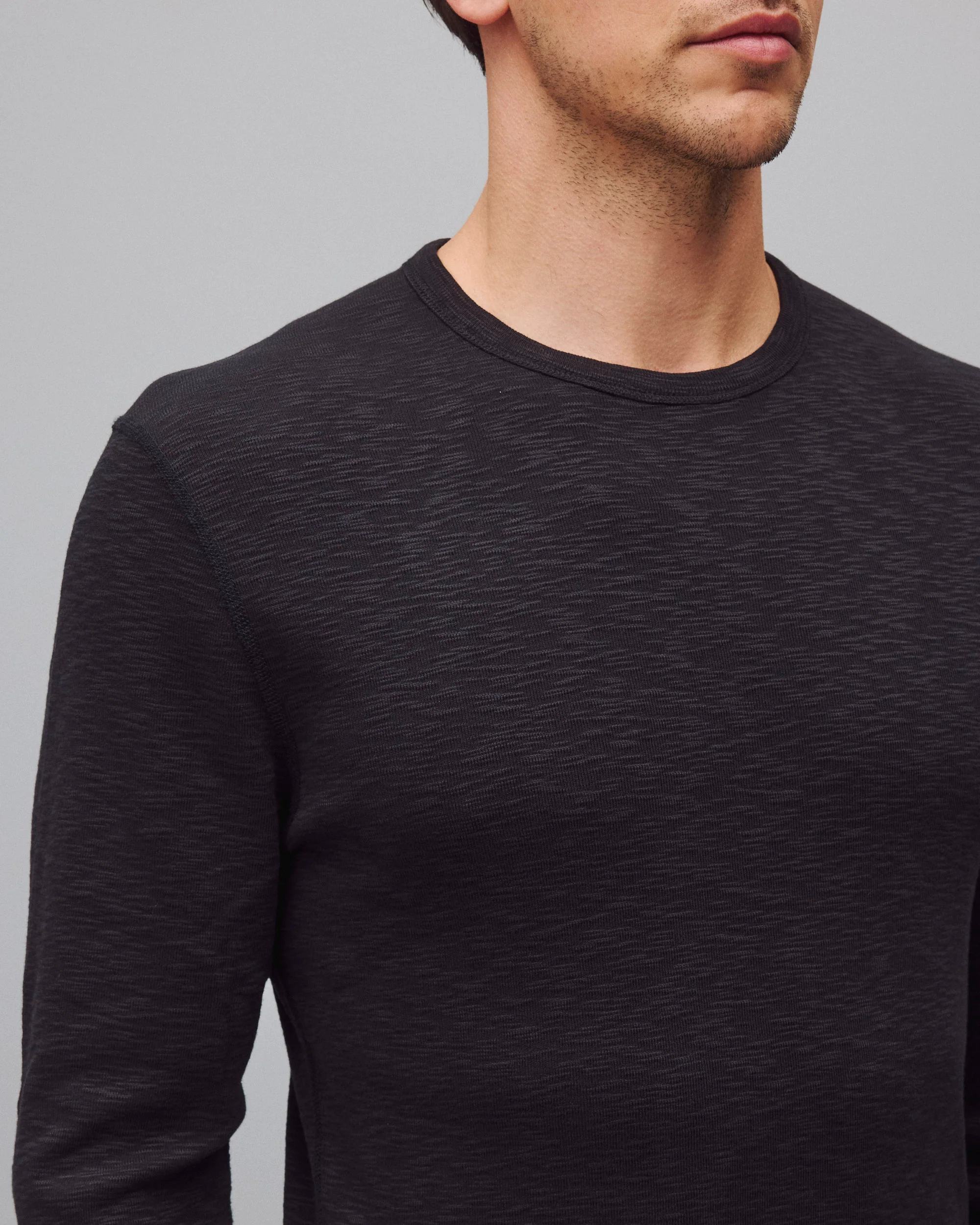 1x1 Slub Slim Long Sleeve - Image 6