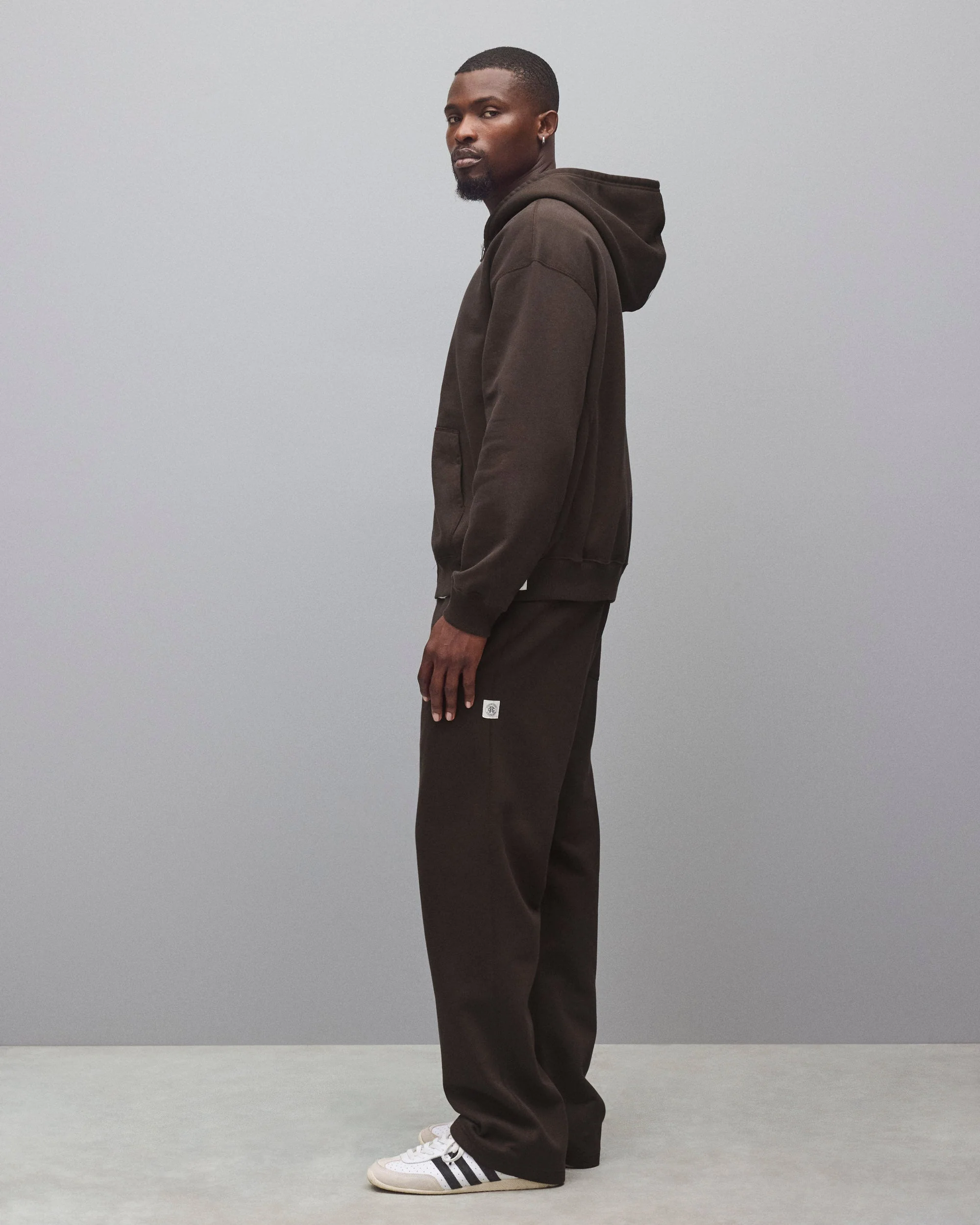 Brushed Fleece Straight Leg Standard Sweatpant - Image 4