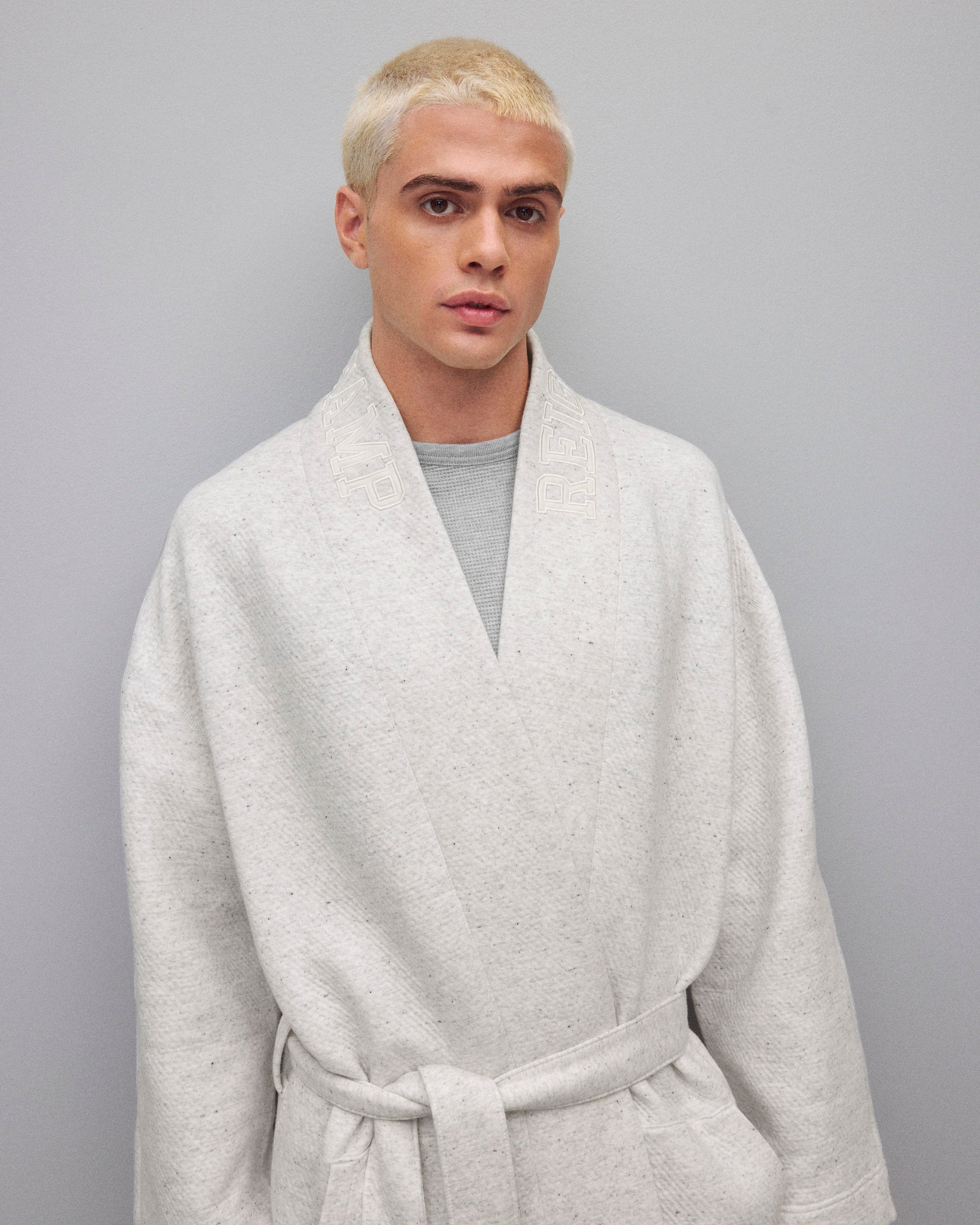 Cabin Fleece Logo Relaxed Robe - Image 3