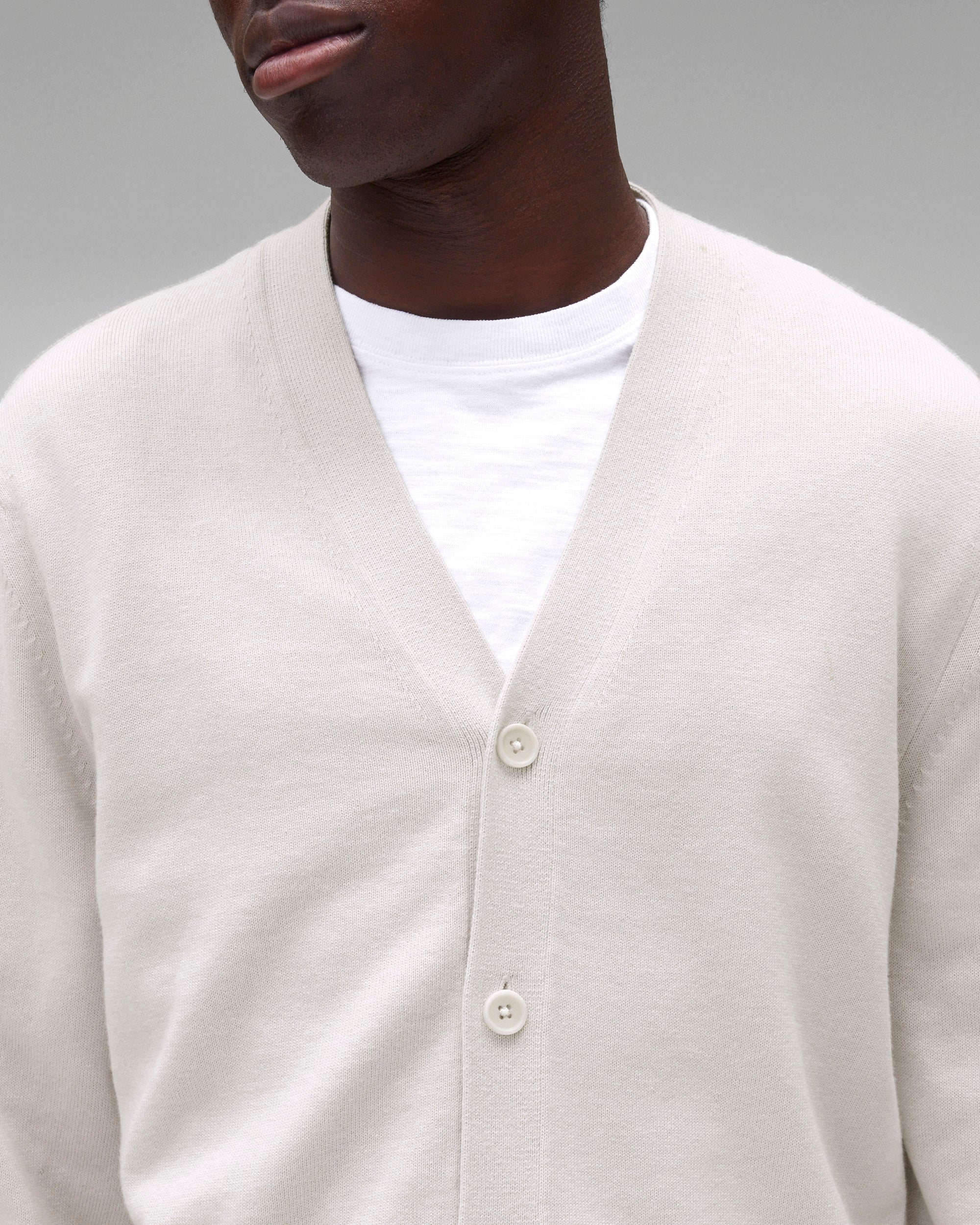 Cotton Cashmere Riviera Cardigan - Image 3