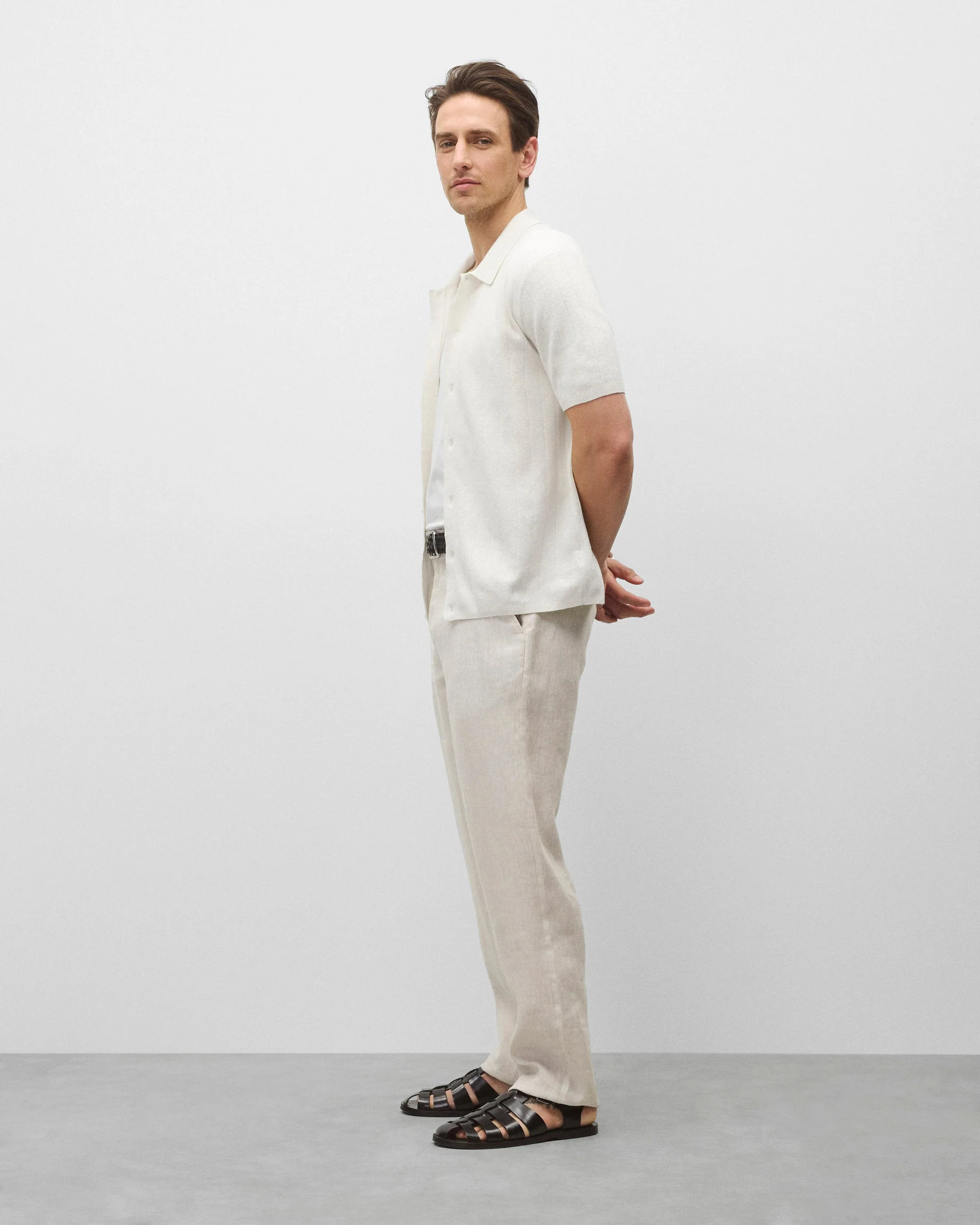 Cotton Linen Piazza Shirt - Image 4