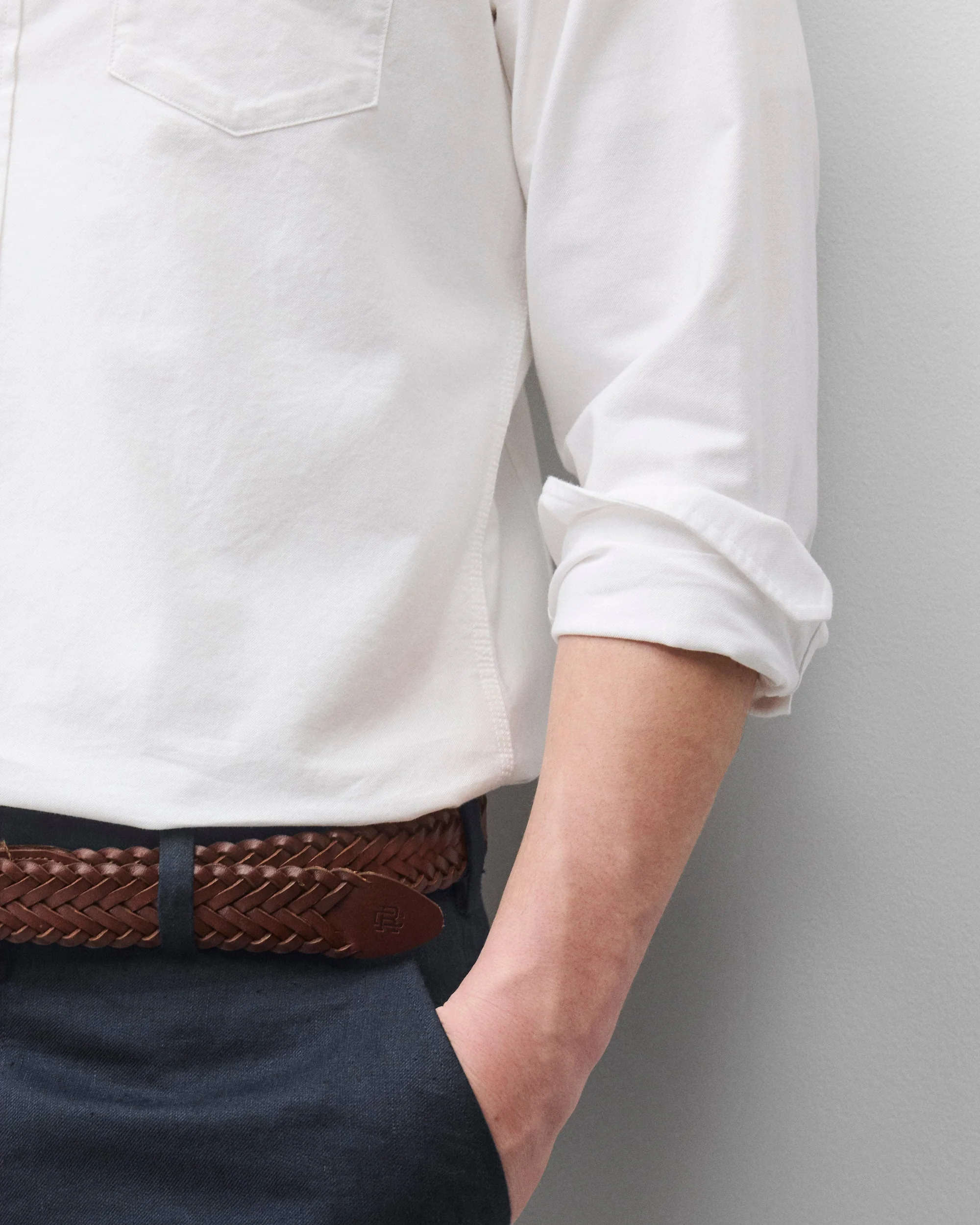 Cotton Oxford Windsor Standard Shirt - Image 7