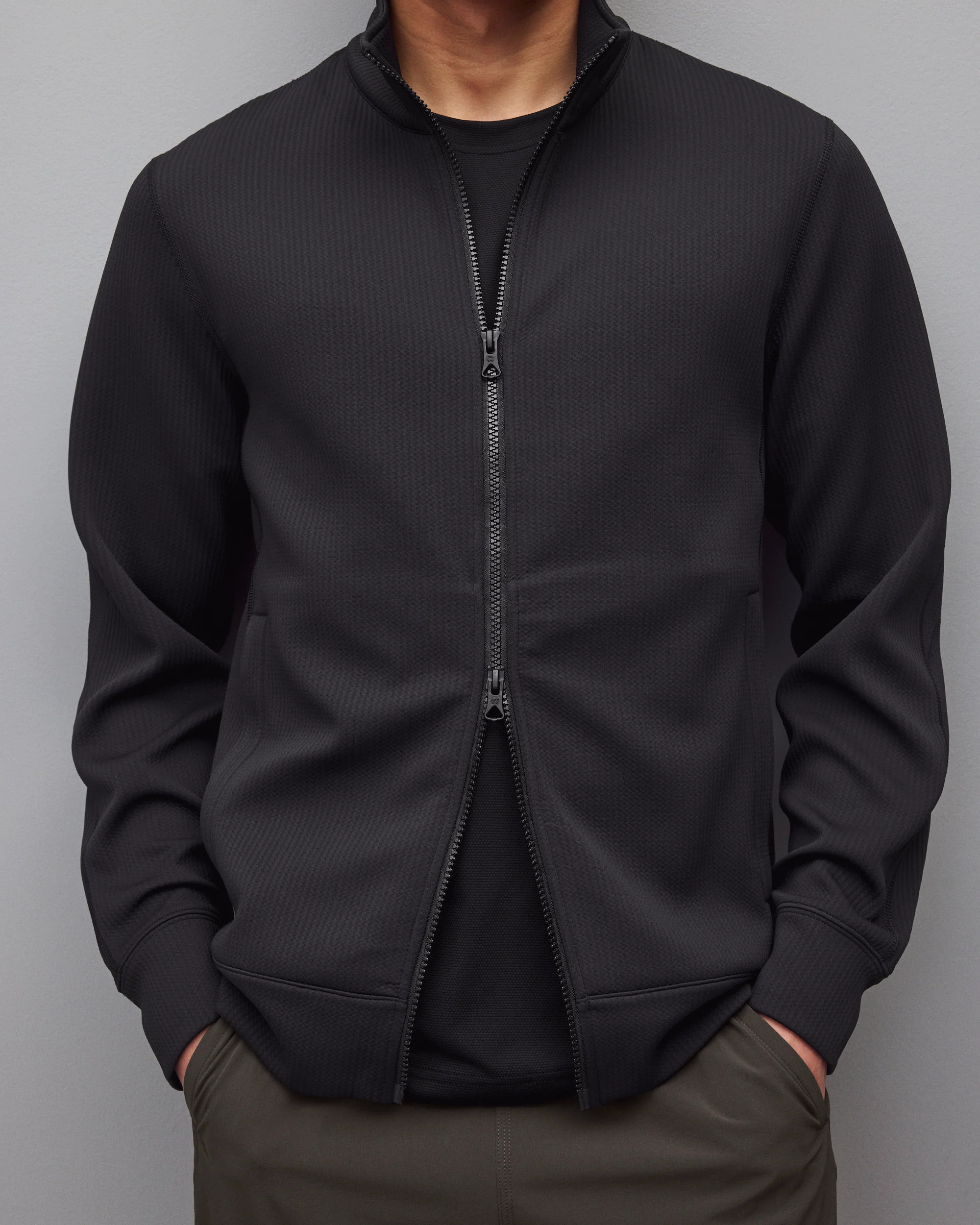 Double Knit Rally Slim Track Jacket - Image 5