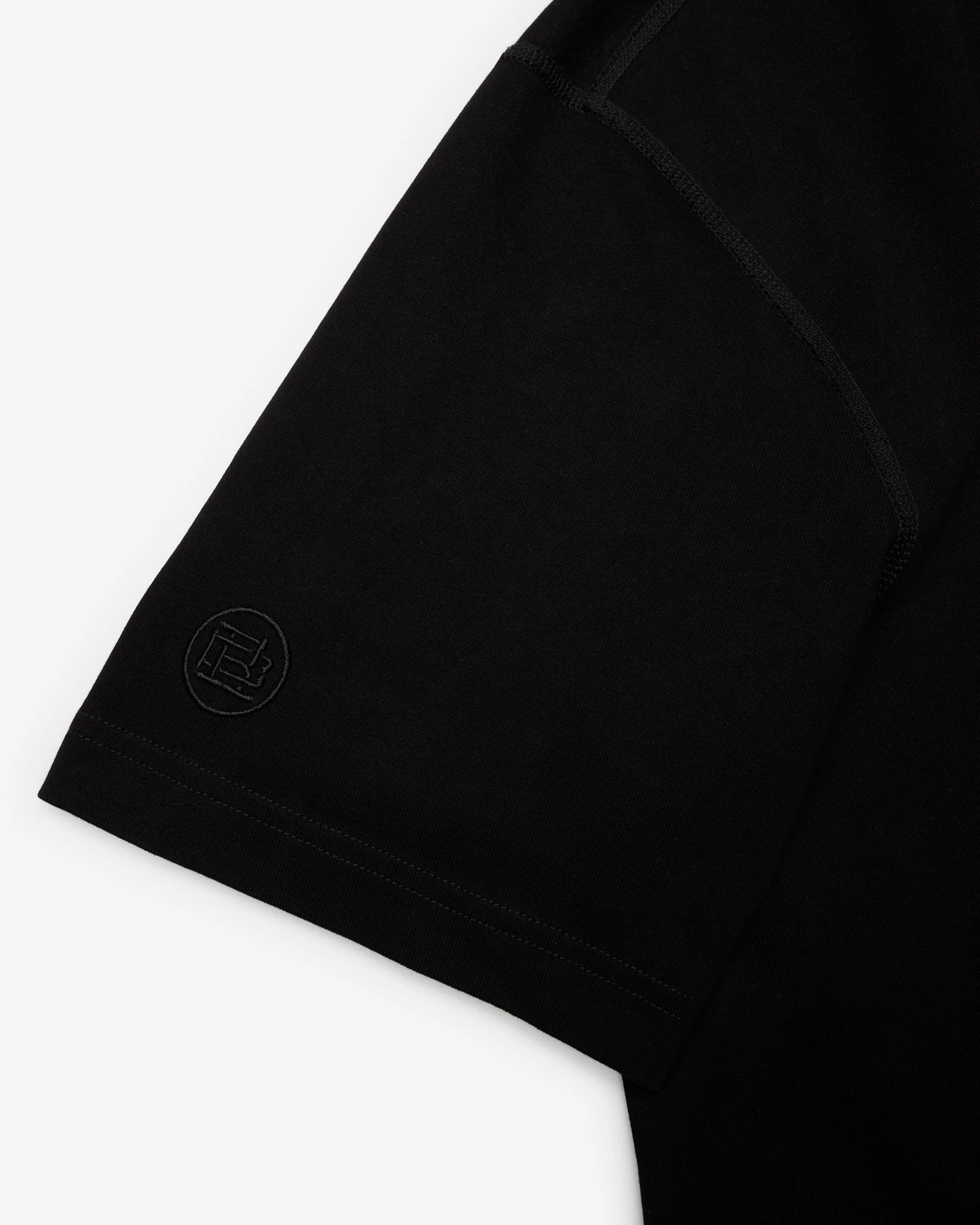 Kyoto Black Midweight Jersey Standard T-Shirt - Image 9