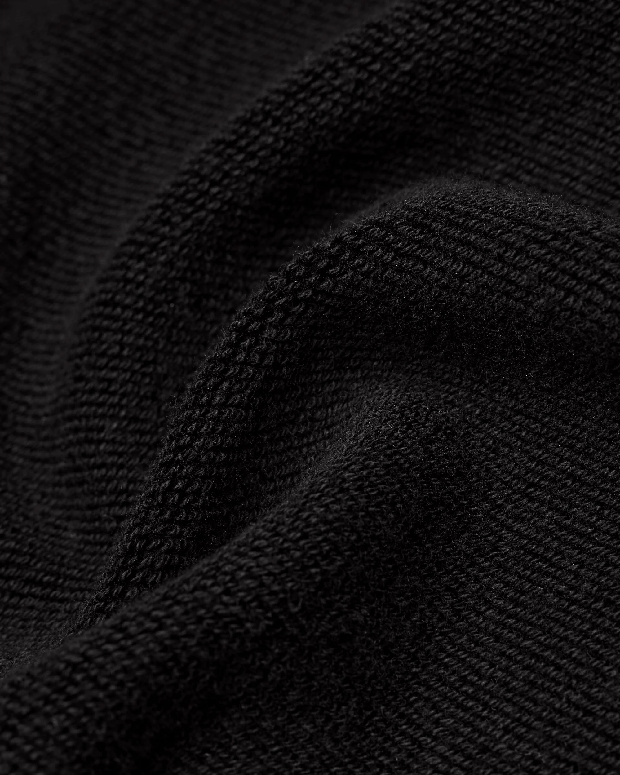 Kyoto Black Midweight Terry Rugby Standard Sweater - Image 12