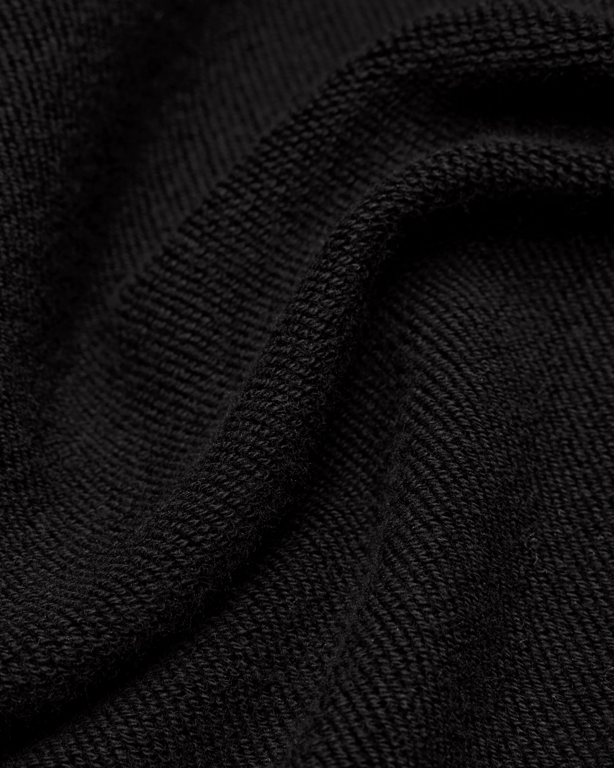 Kyoto Black Midweight Terry Standard Hoodie - Image 11
