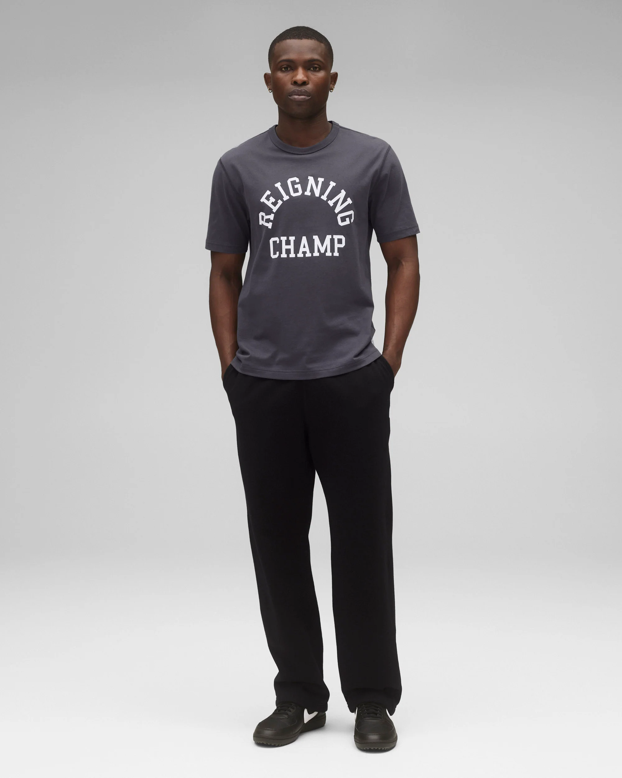 Lightweight Jersey Arch Logo Standard T-Shirt - Image 3