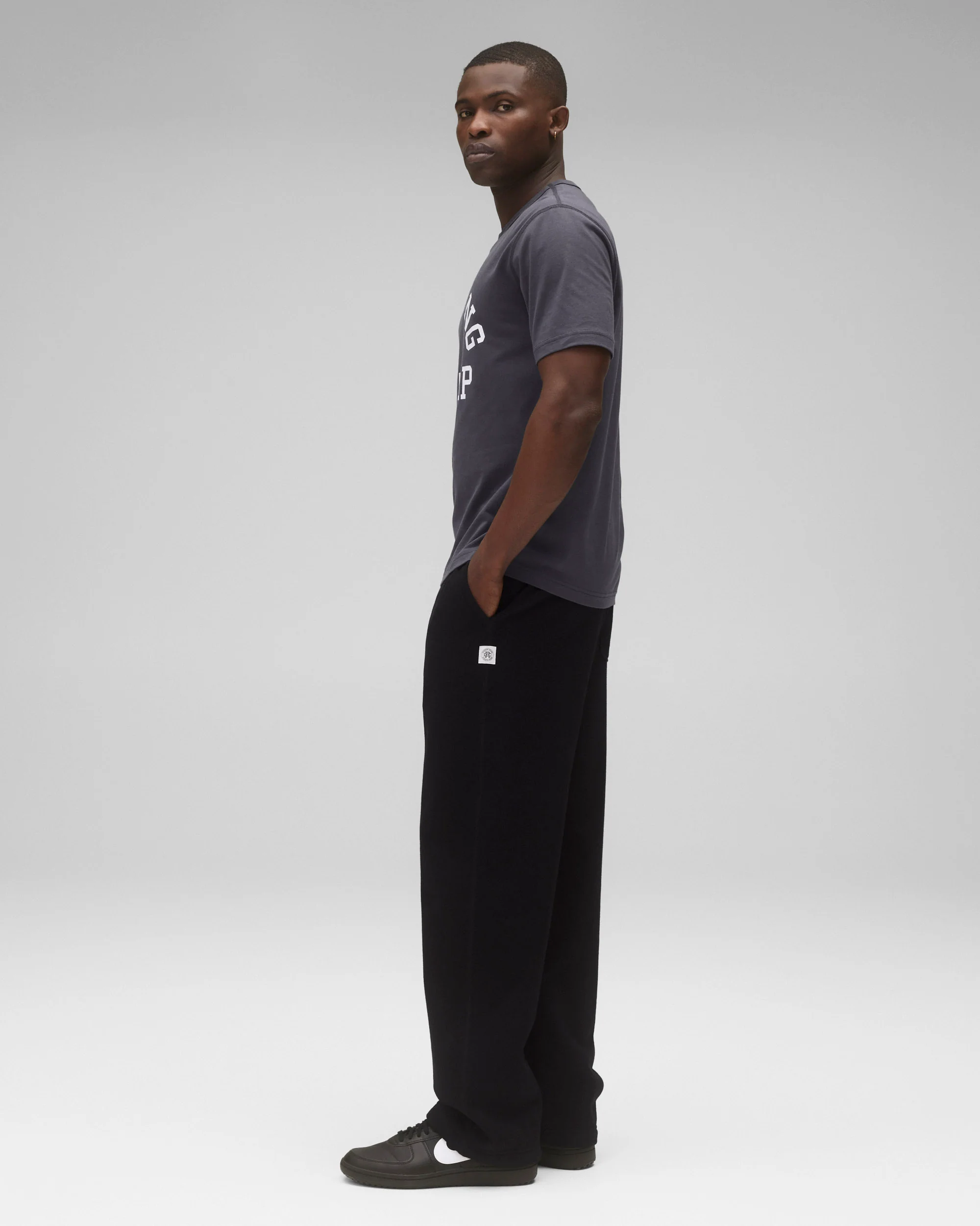 Lightweight Jersey Arch Logo Standard T-Shirt - Image 4