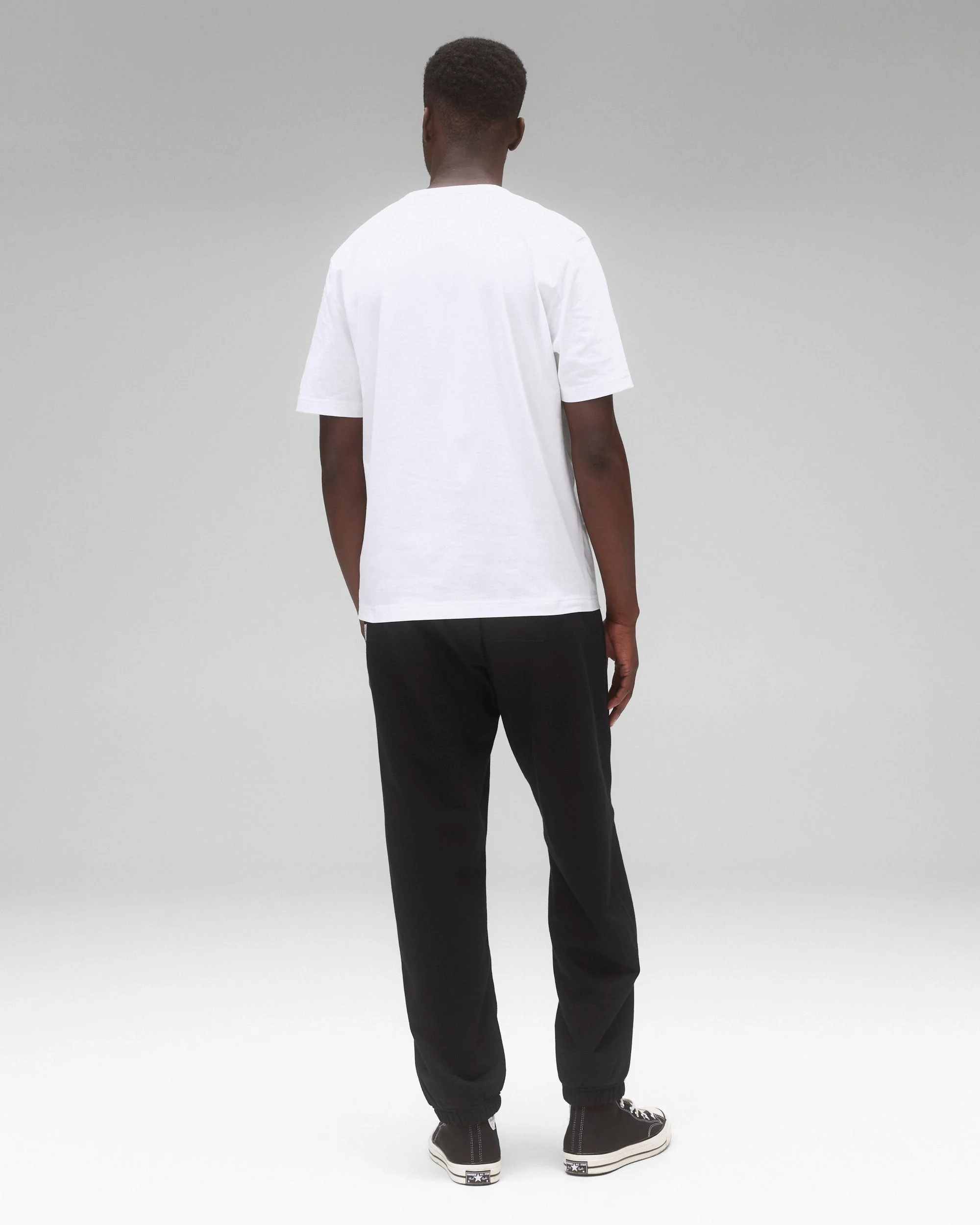 Lightweight Jersey Arch Logo Standard T-Shirt - Image 4