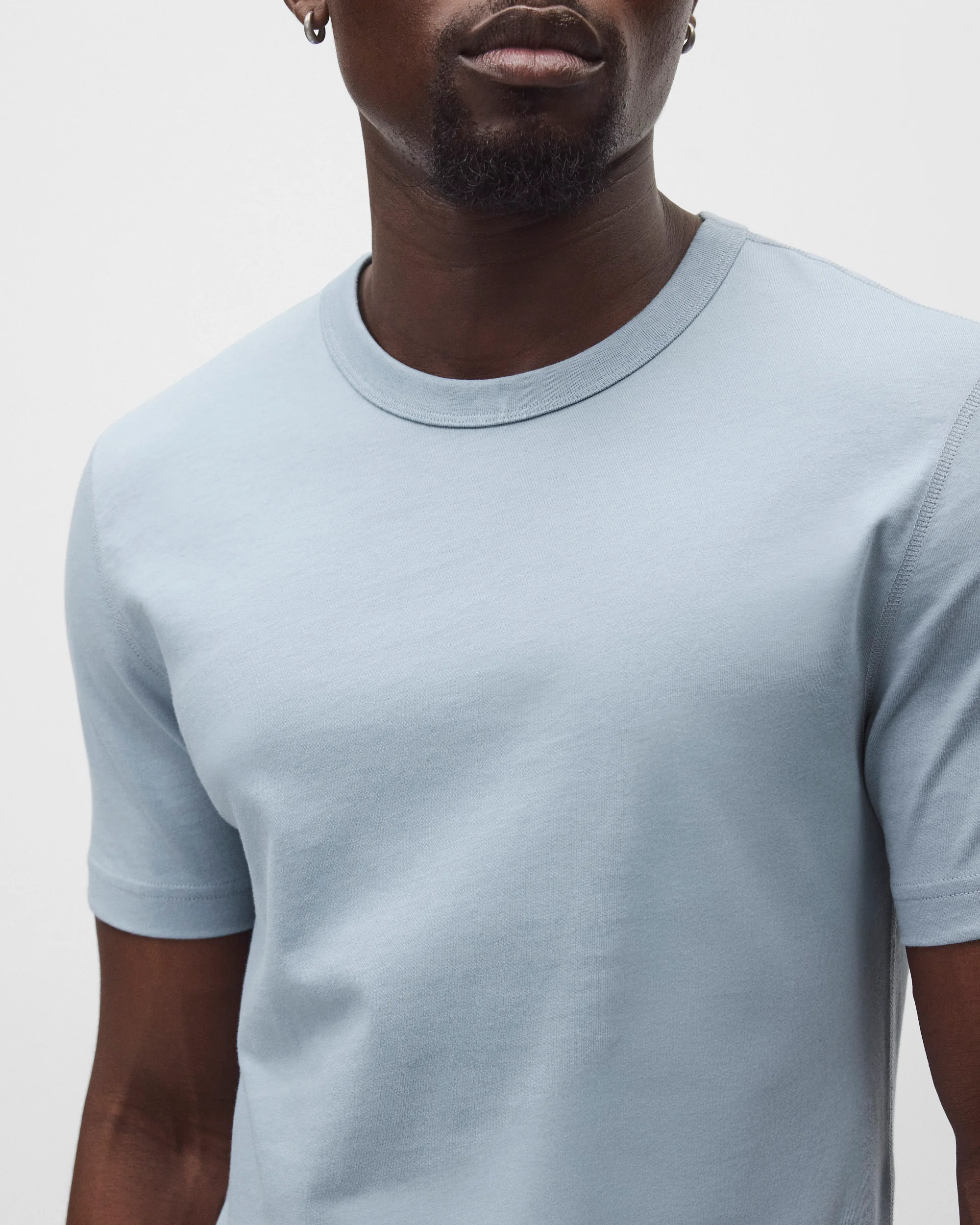 Lightweight Jersey Slim T-Shirt - Image 6