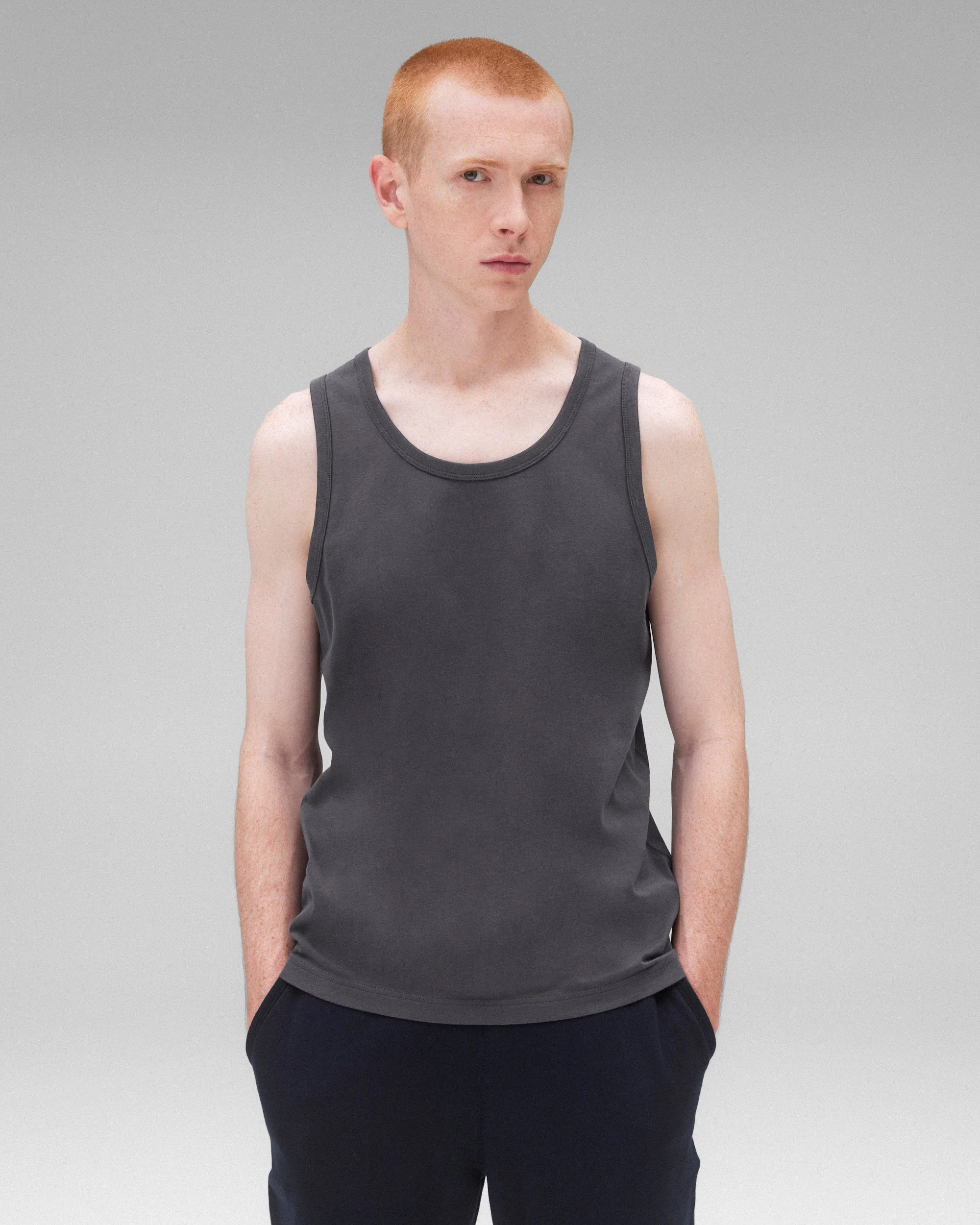 Lightweight Jersey Standard Tank Top - Image 2