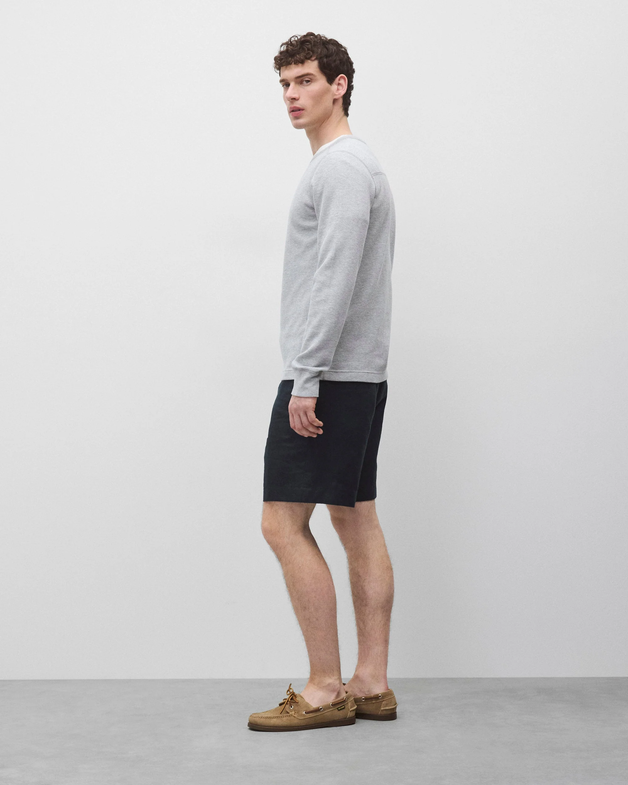 Lightweight Waffle Standard Long Sleeve - Image 4