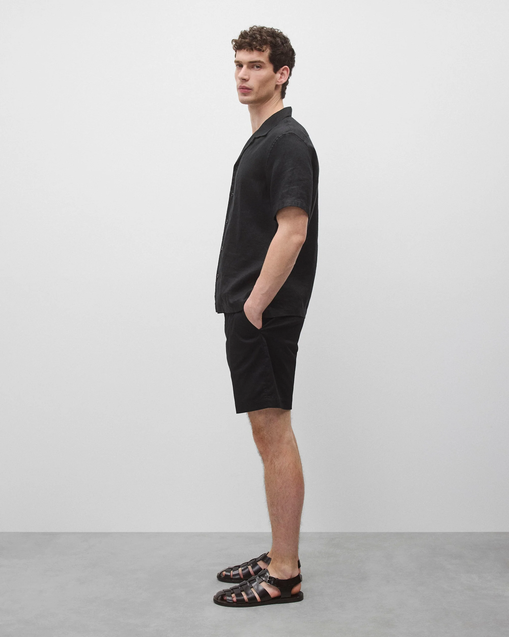 Linen Retreat Standard Camp Shirt - Image 4