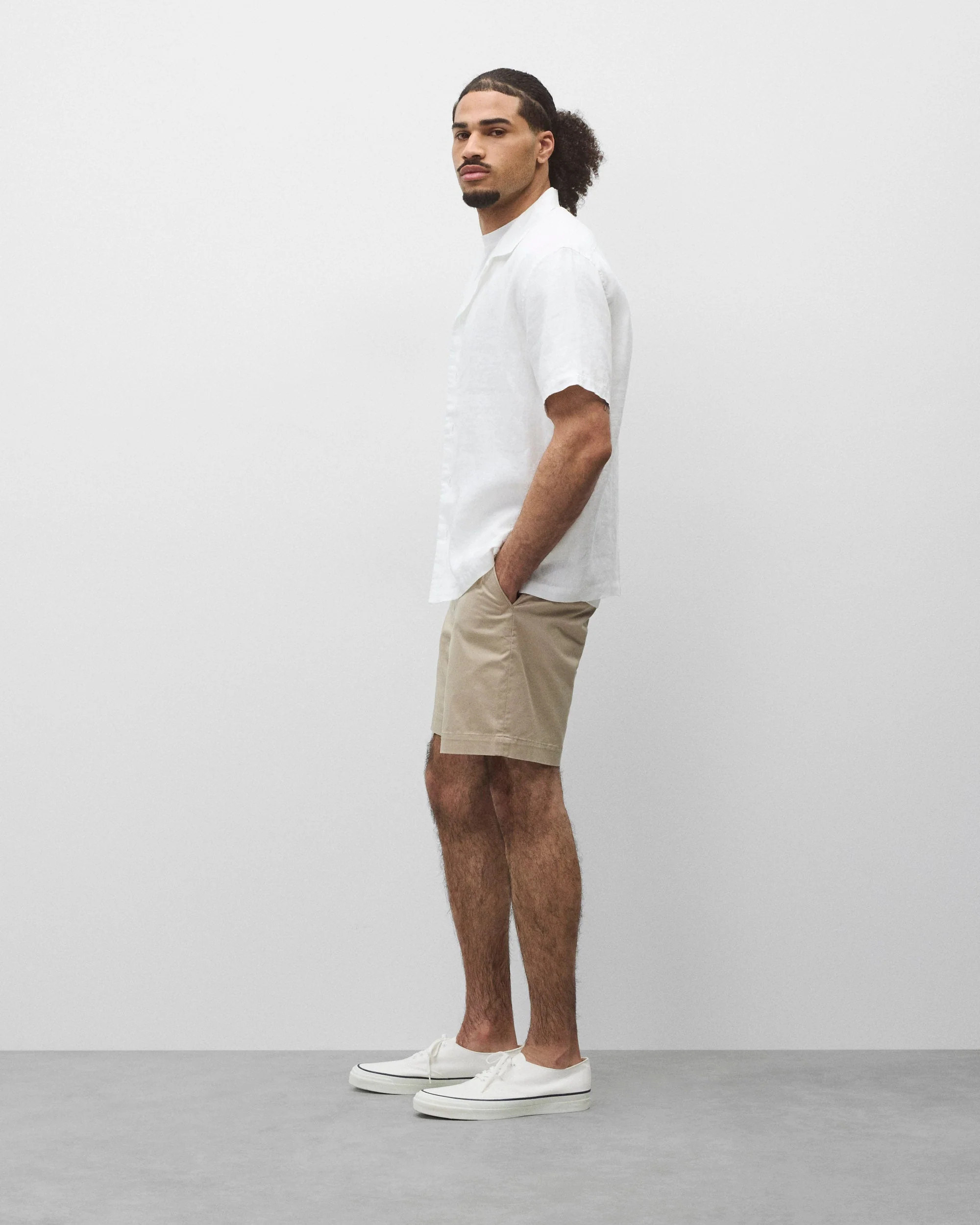 Linen Retreat Standard Camp Shirt - Image 3
