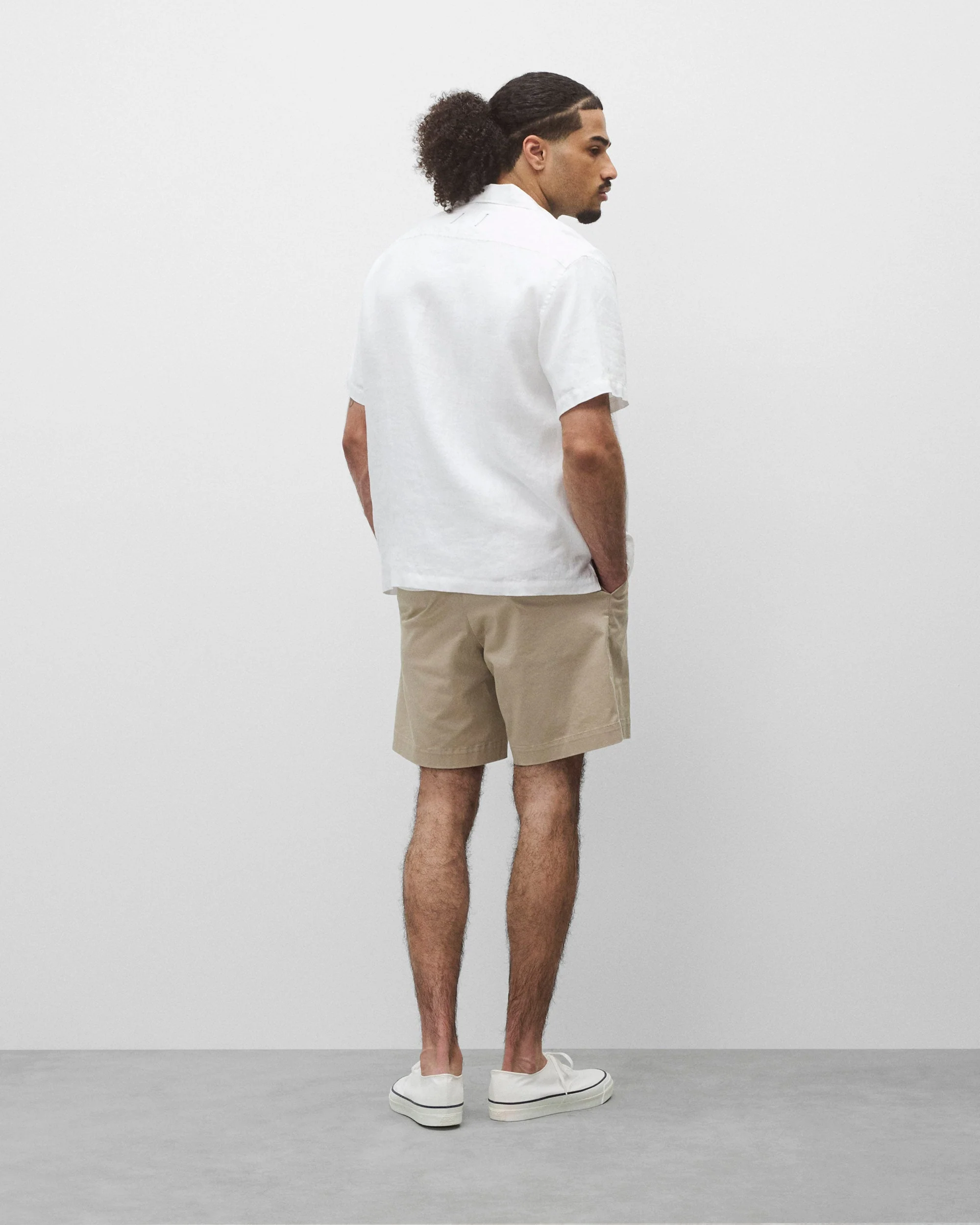 Linen Retreat Standard Camp Shirt - Image 4