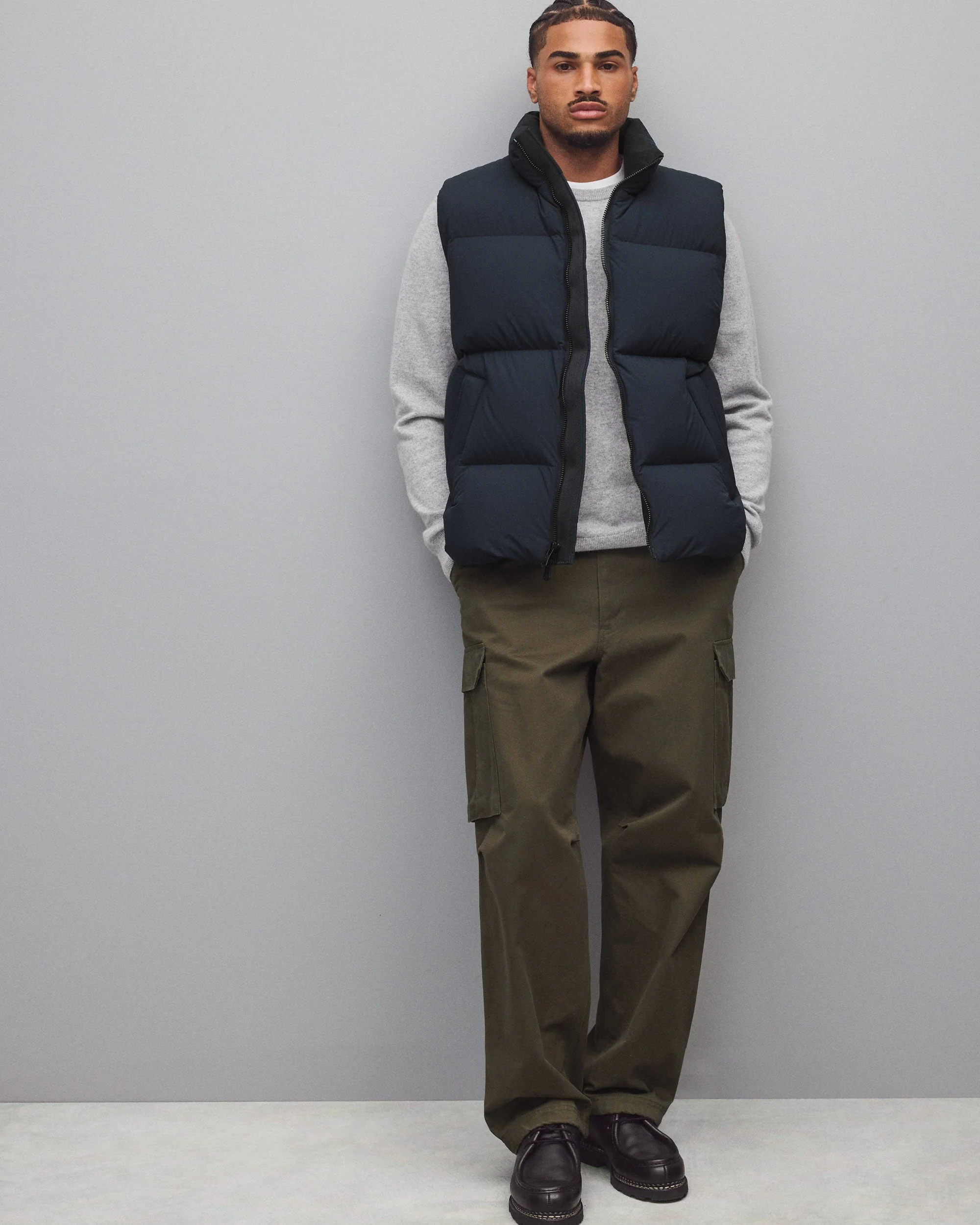 Matte Ripstop Franchise Down Vest - Image 3
