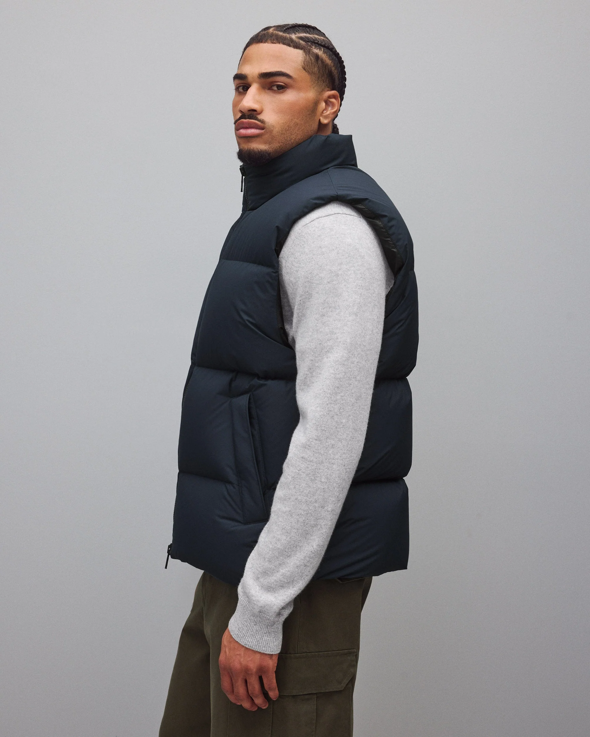Matte Ripstop Franchise Down Vest - Image 4