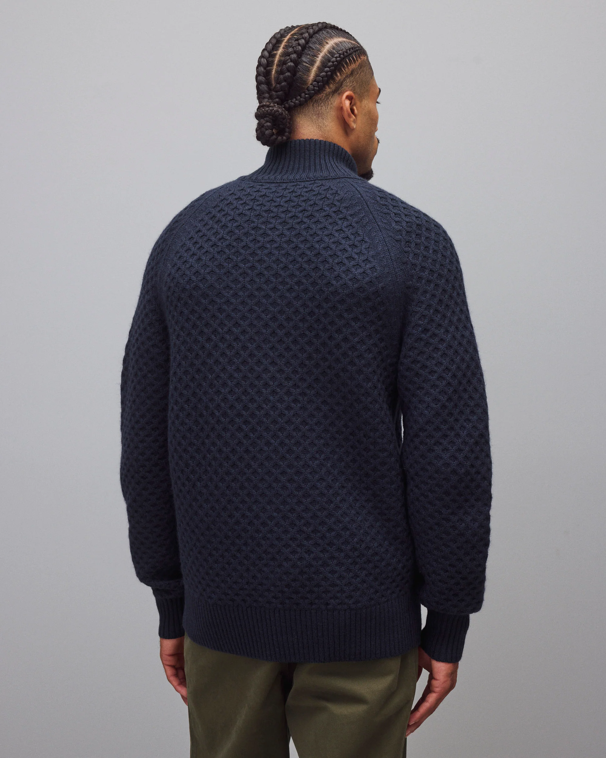 Merino Honeycomb Track Jacket - Image 5