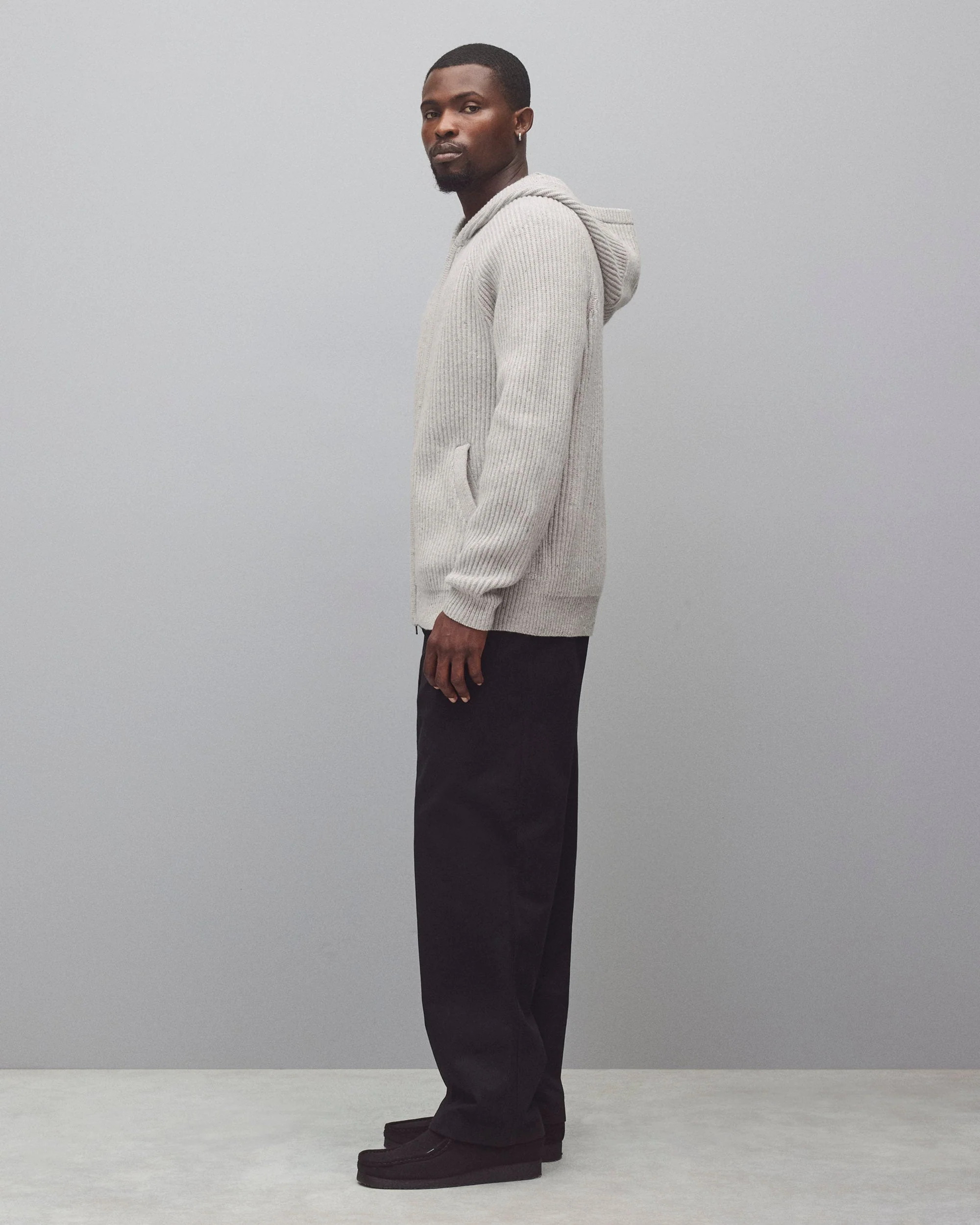 Merino Kenny Zip Hoodie - Image 4