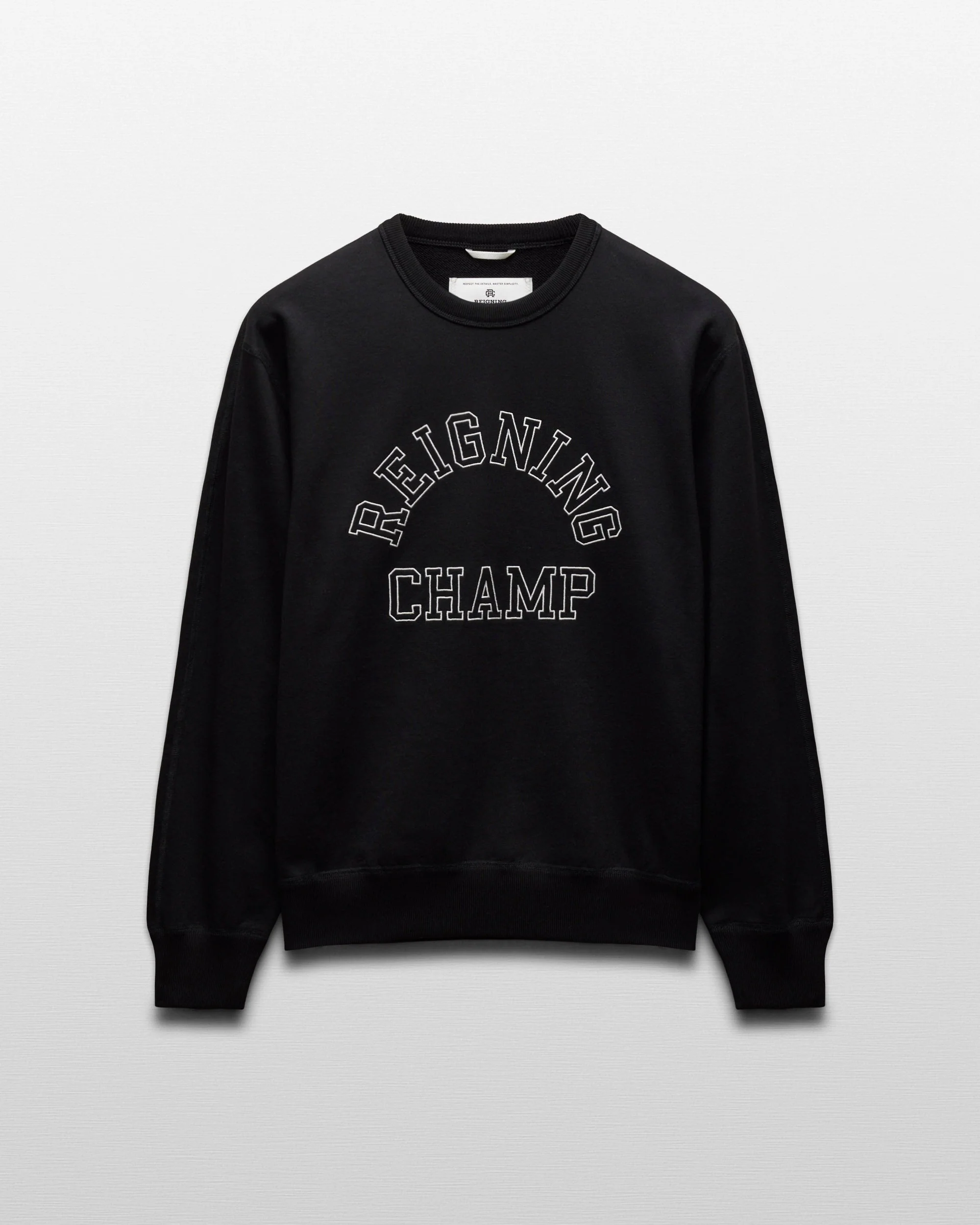 Midweight Terry Arch Logo Standard Crewneck - Image 7