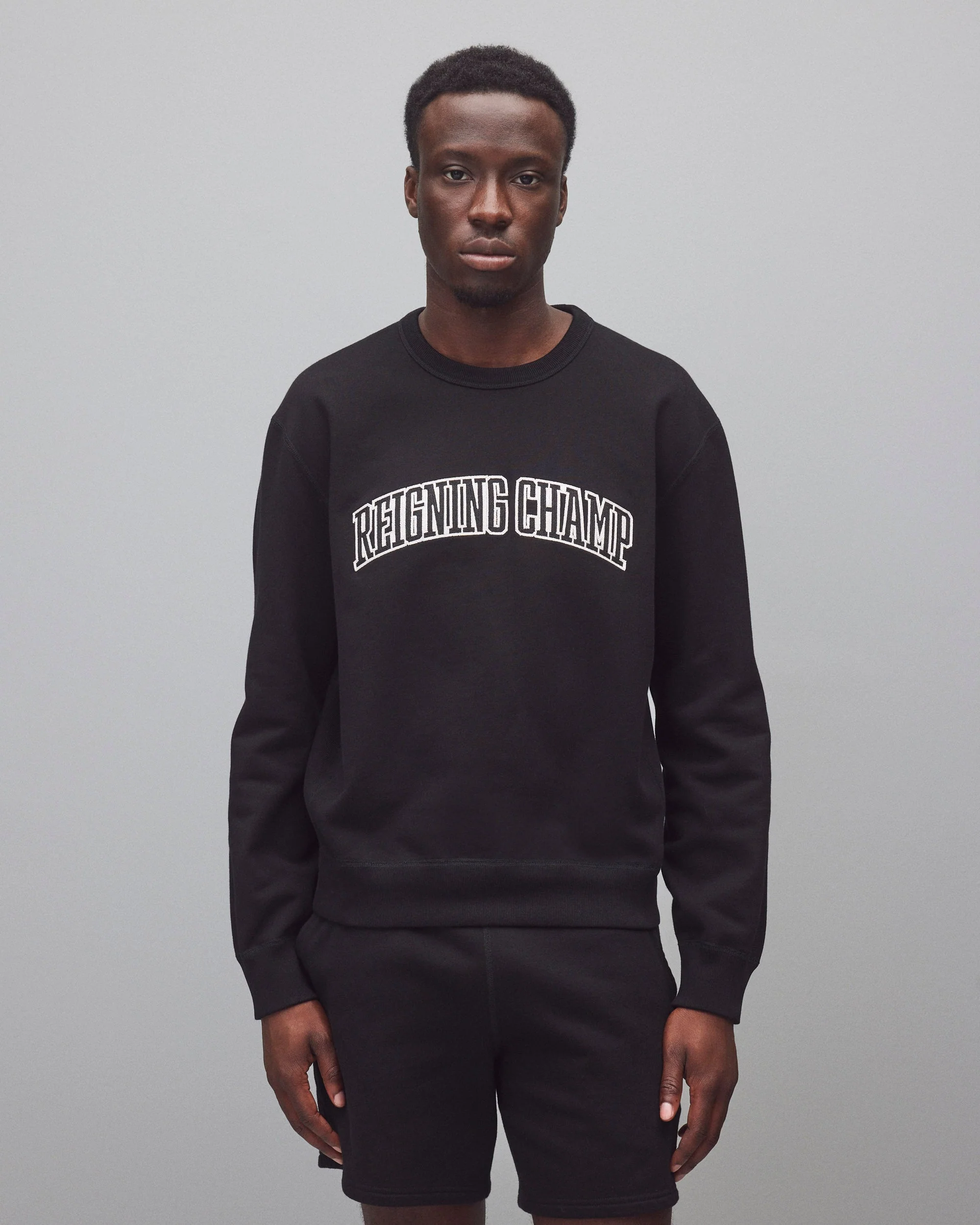 Midweight Terry Collegiate Standard Crewneck - Image 2
