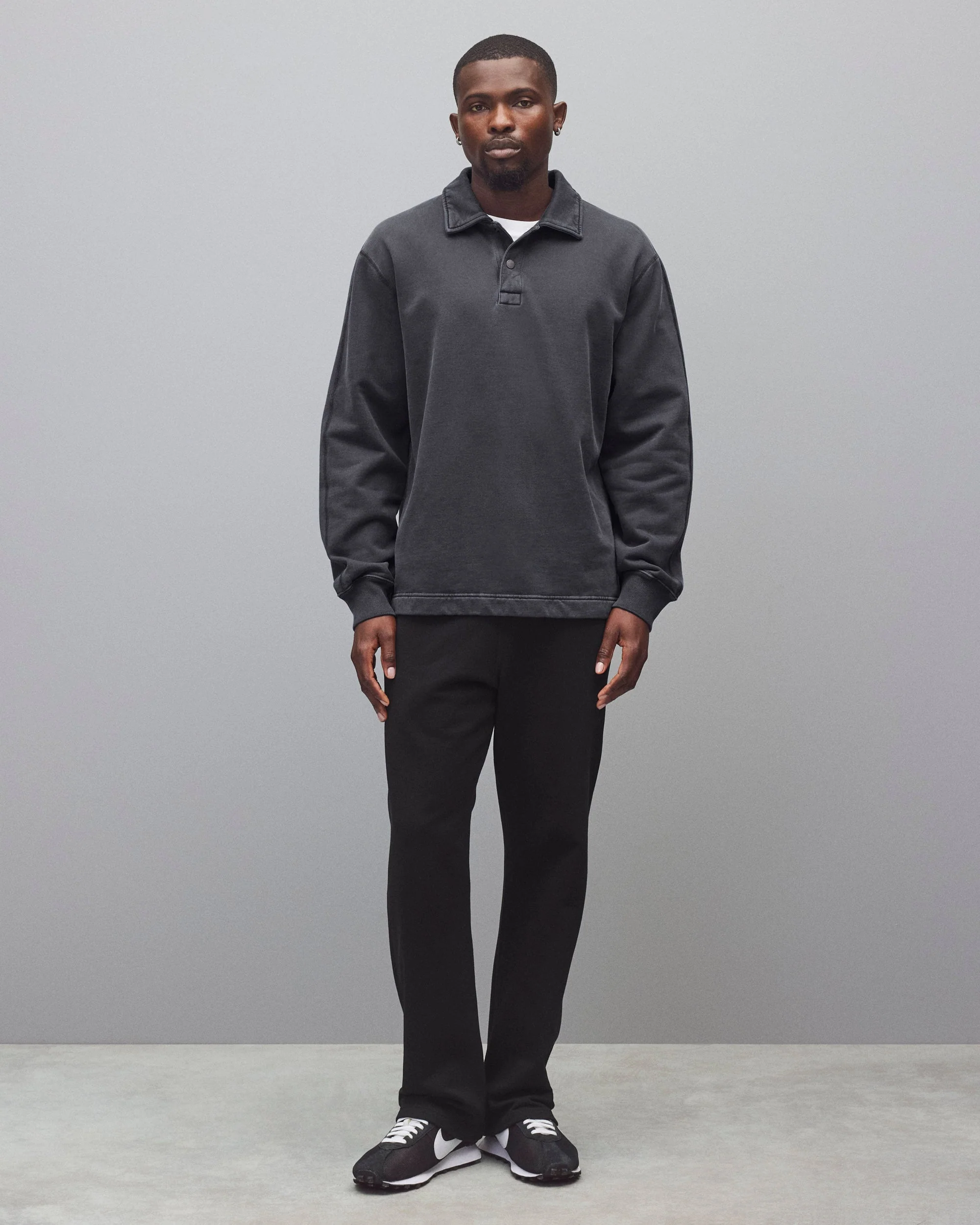 Midweight Terry Fadeaway Rugby Standard Sweatshirt - Image 3