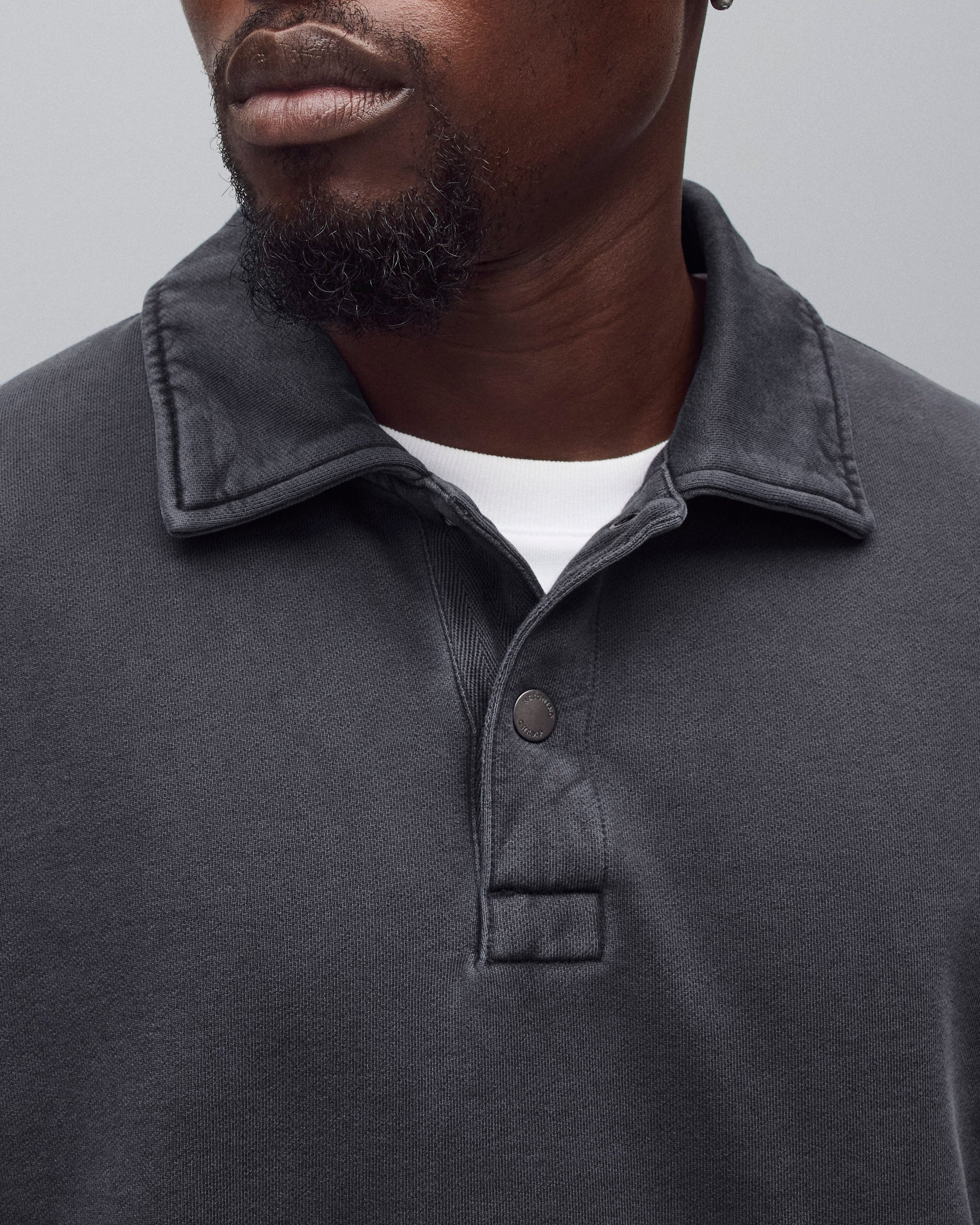 Midweight Terry Fadeaway Rugby Standard Sweatshirt - Image 6