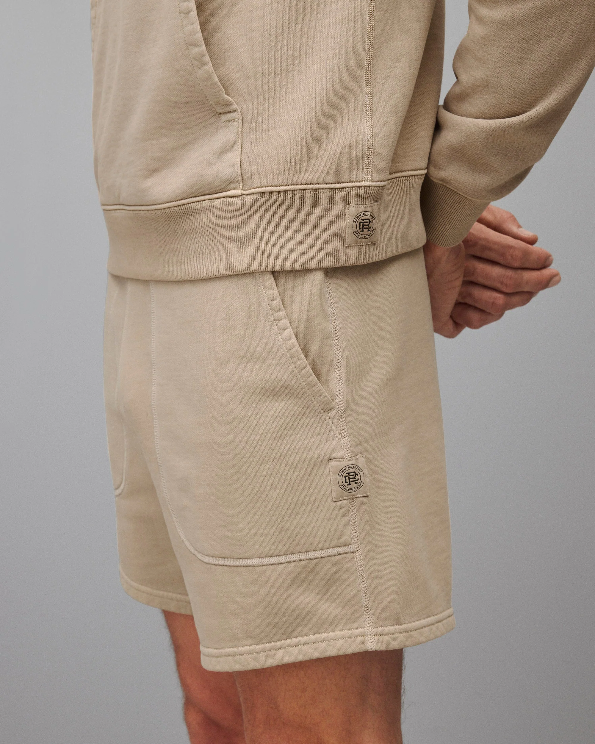 Midweight Terry Fadeaway Standard Sweatshort 6" - Image 5