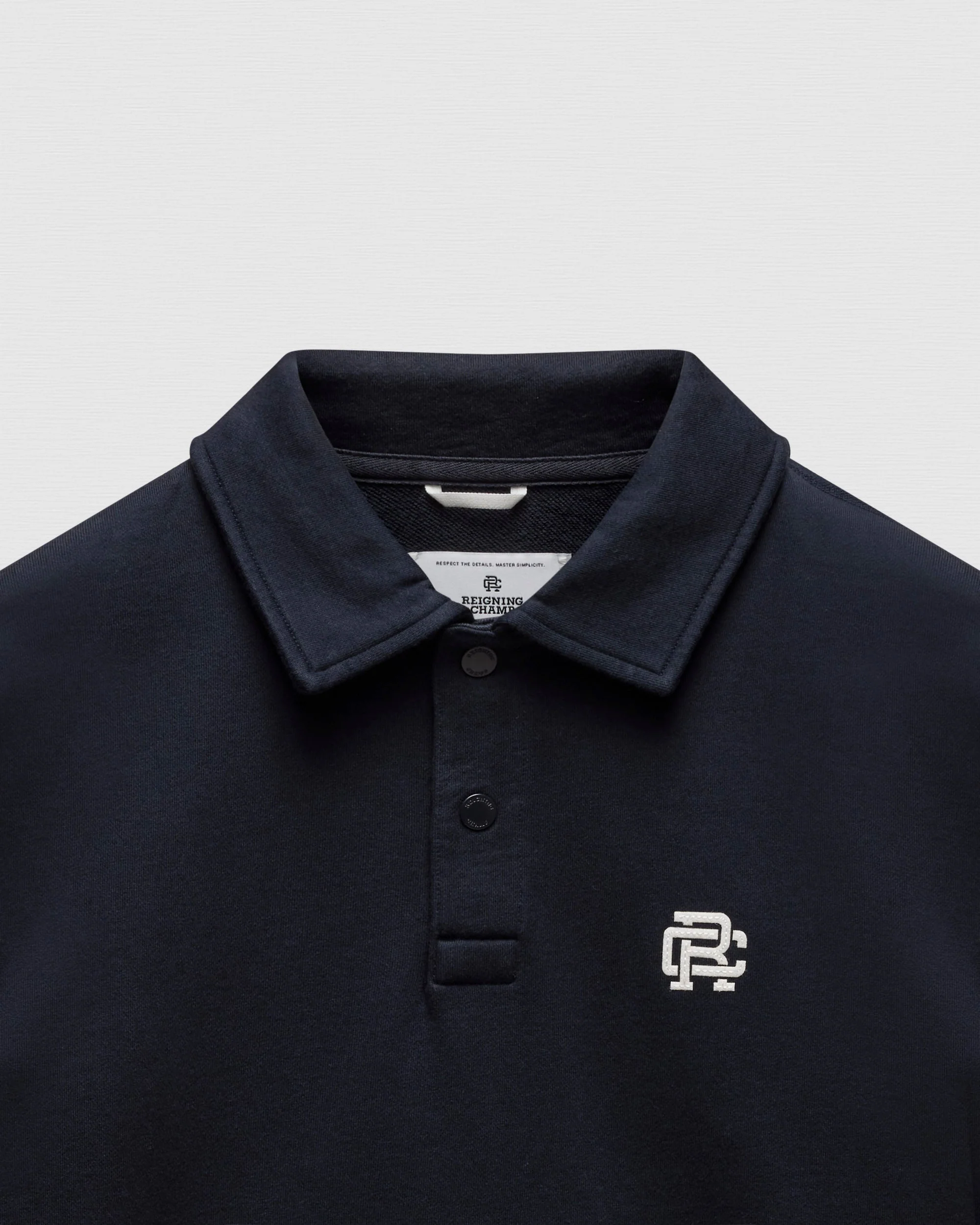 Midweight Terry Monogram Standard Rugby Sweatshirt - Image 8