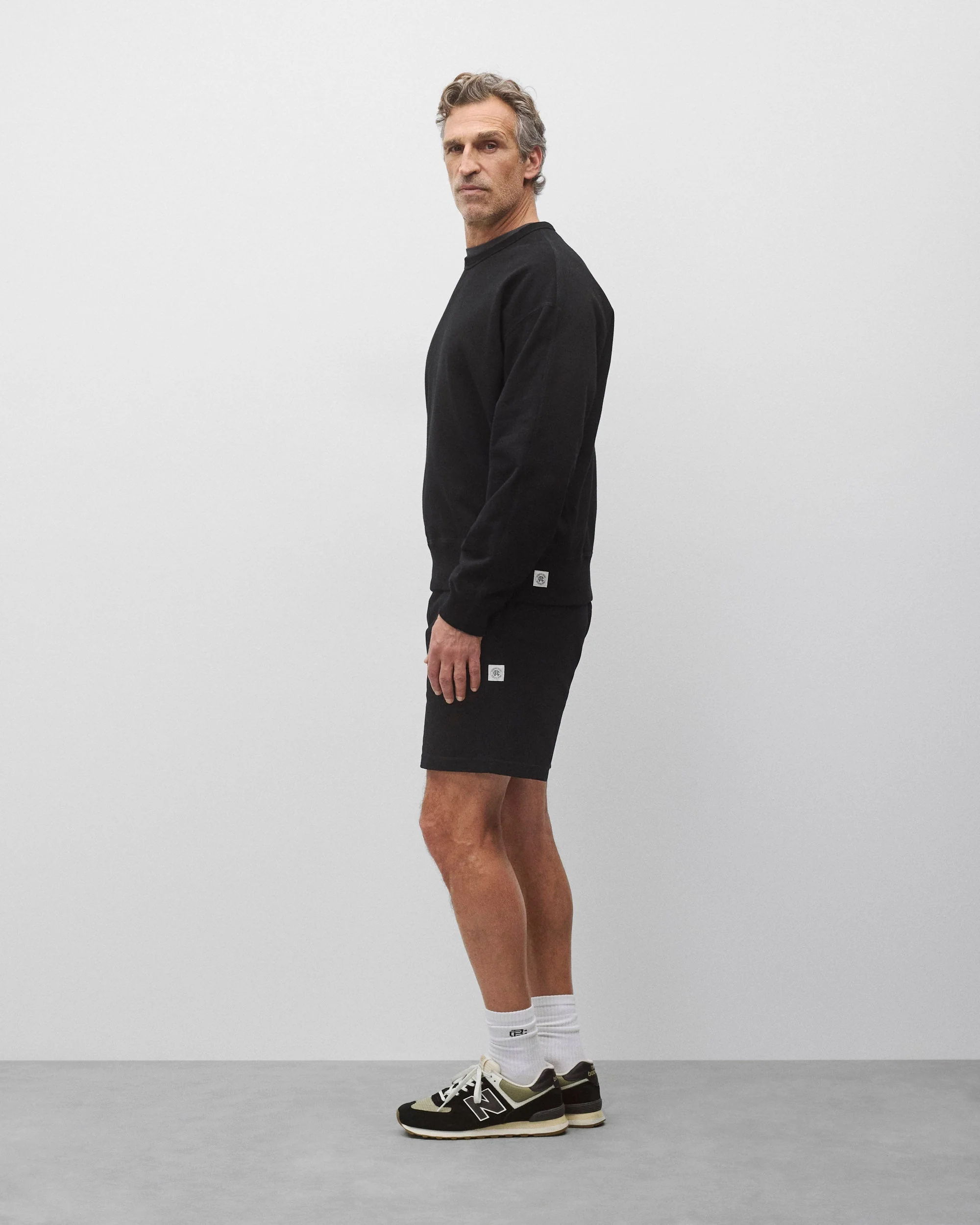 Midweight Terry Relaxed Crewneck - Image 4