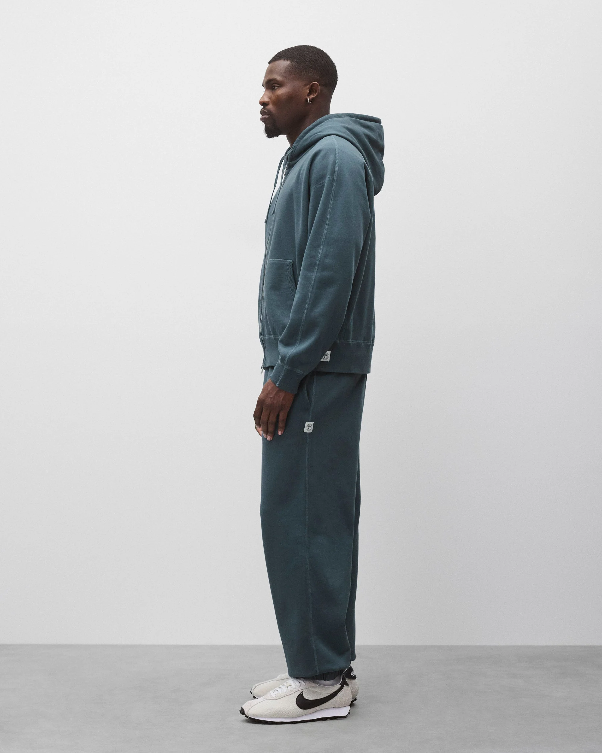 Midweight Terry Relaxed Zip Hoodie - Image 4