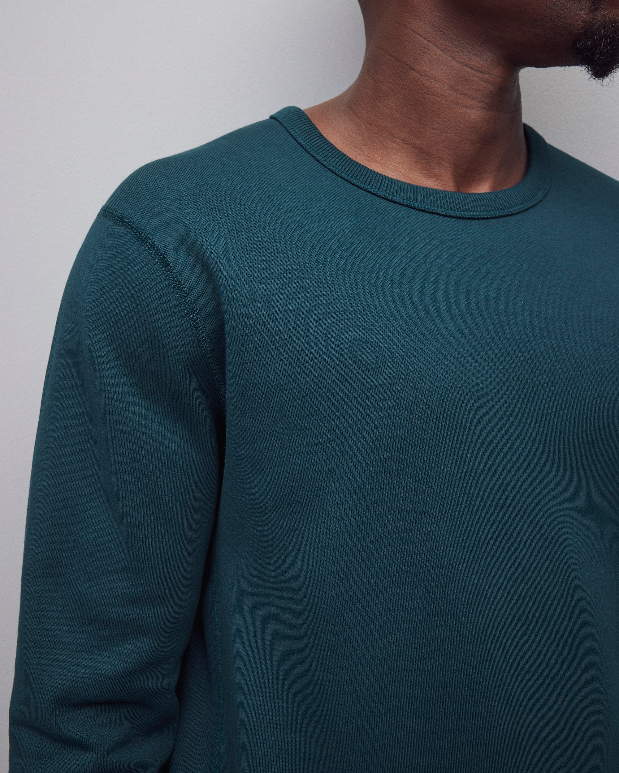 Midweight Terry Slim Crewneck - Image 6