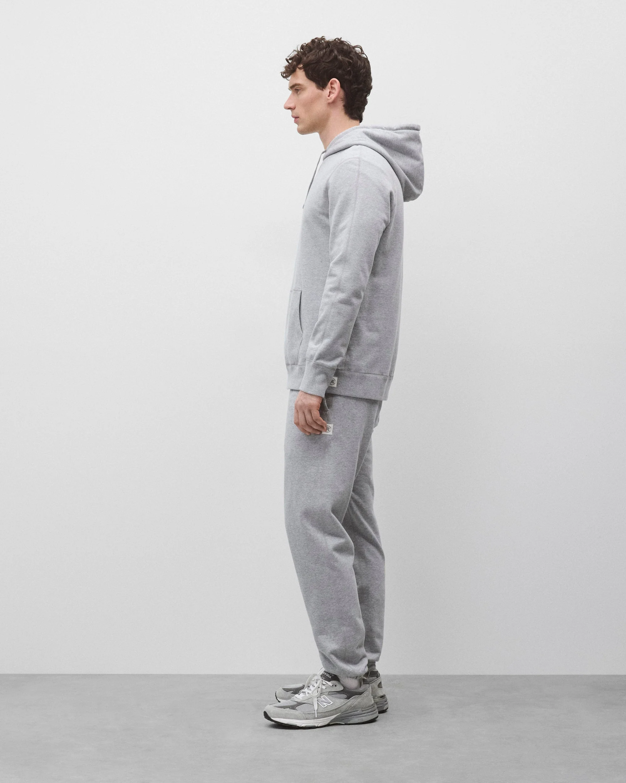 Midweight Terry Slim Hoodie - Image 4