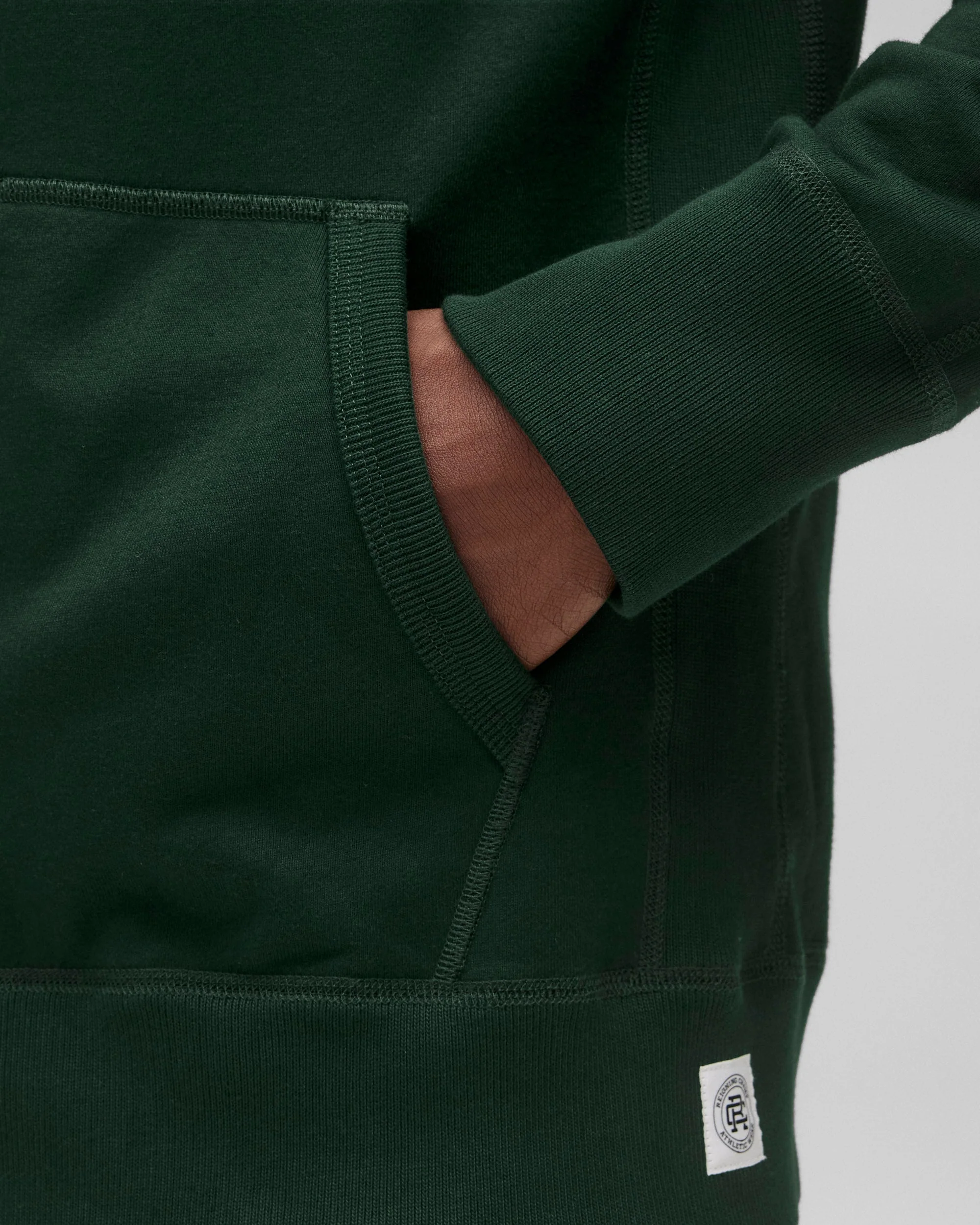 Midweight Terry Slim Zip Hoodie - Image 7