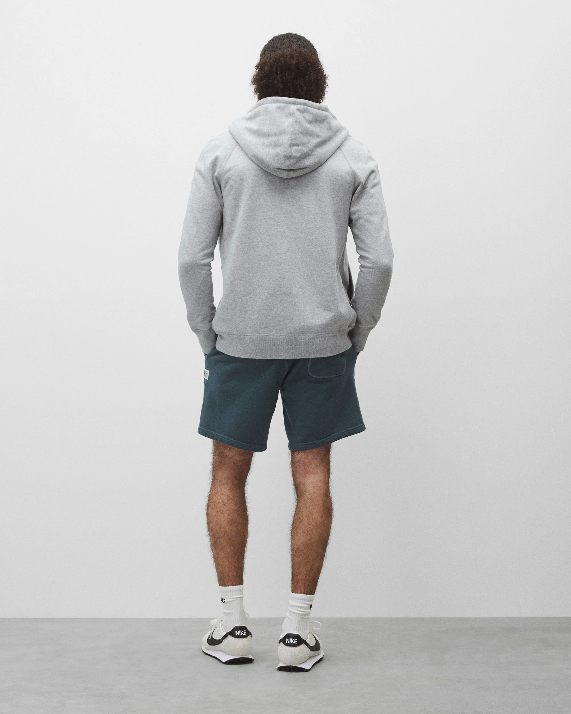 Midweight Terry Slim Zip Hoodie - Image 5