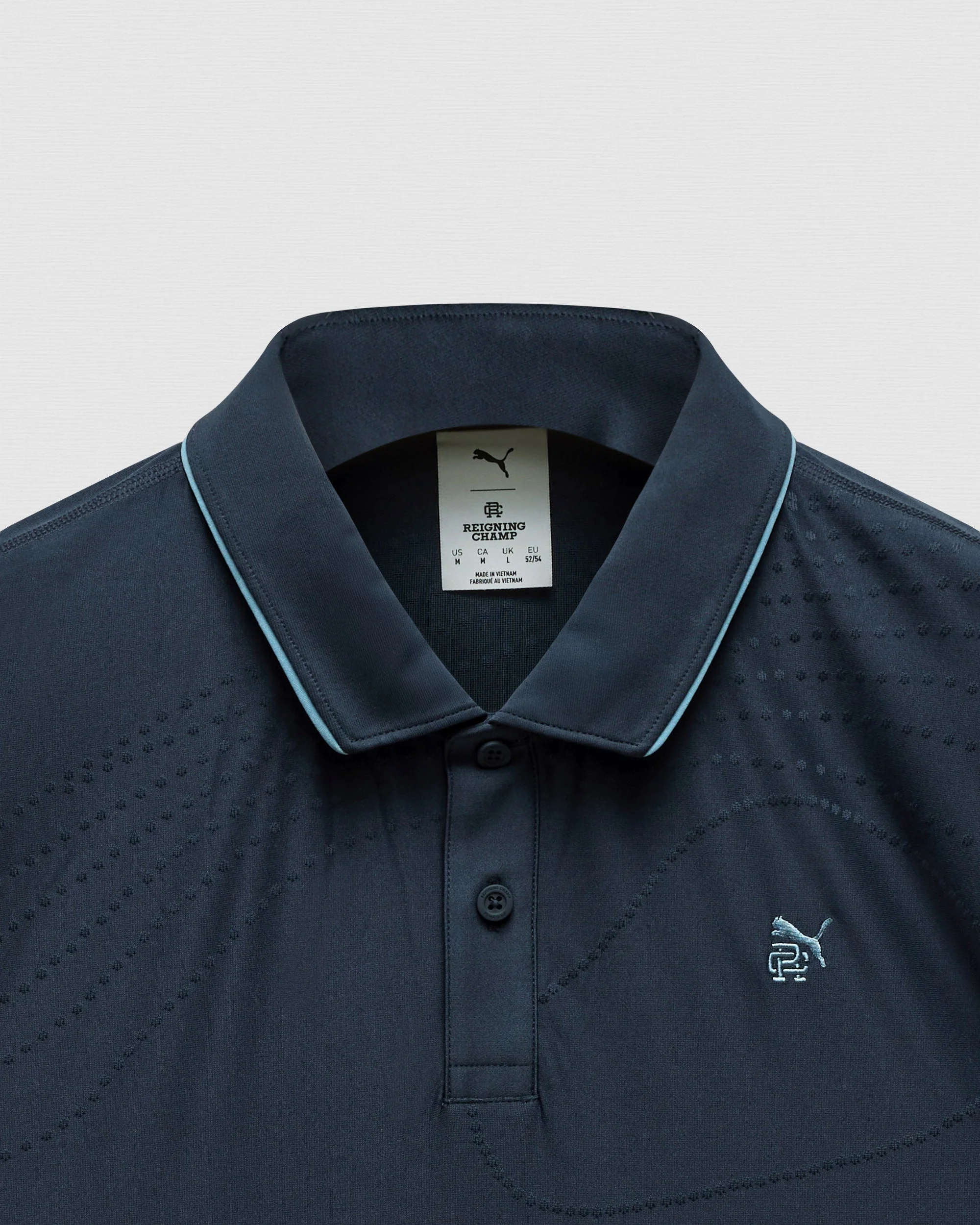 Puma X Reigning Champ Jacquard Polo - Image 9
