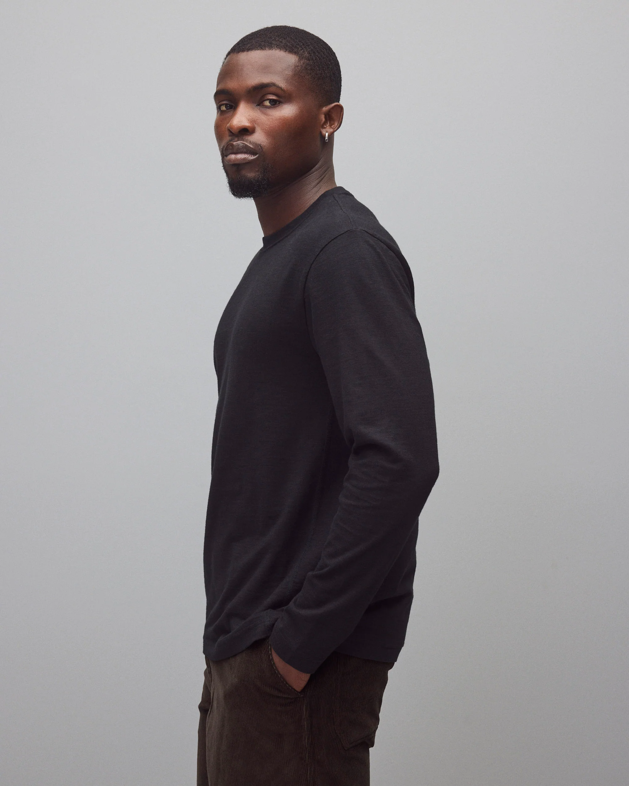Slub Jersey Premier Standard Long Sleeve - Image 3