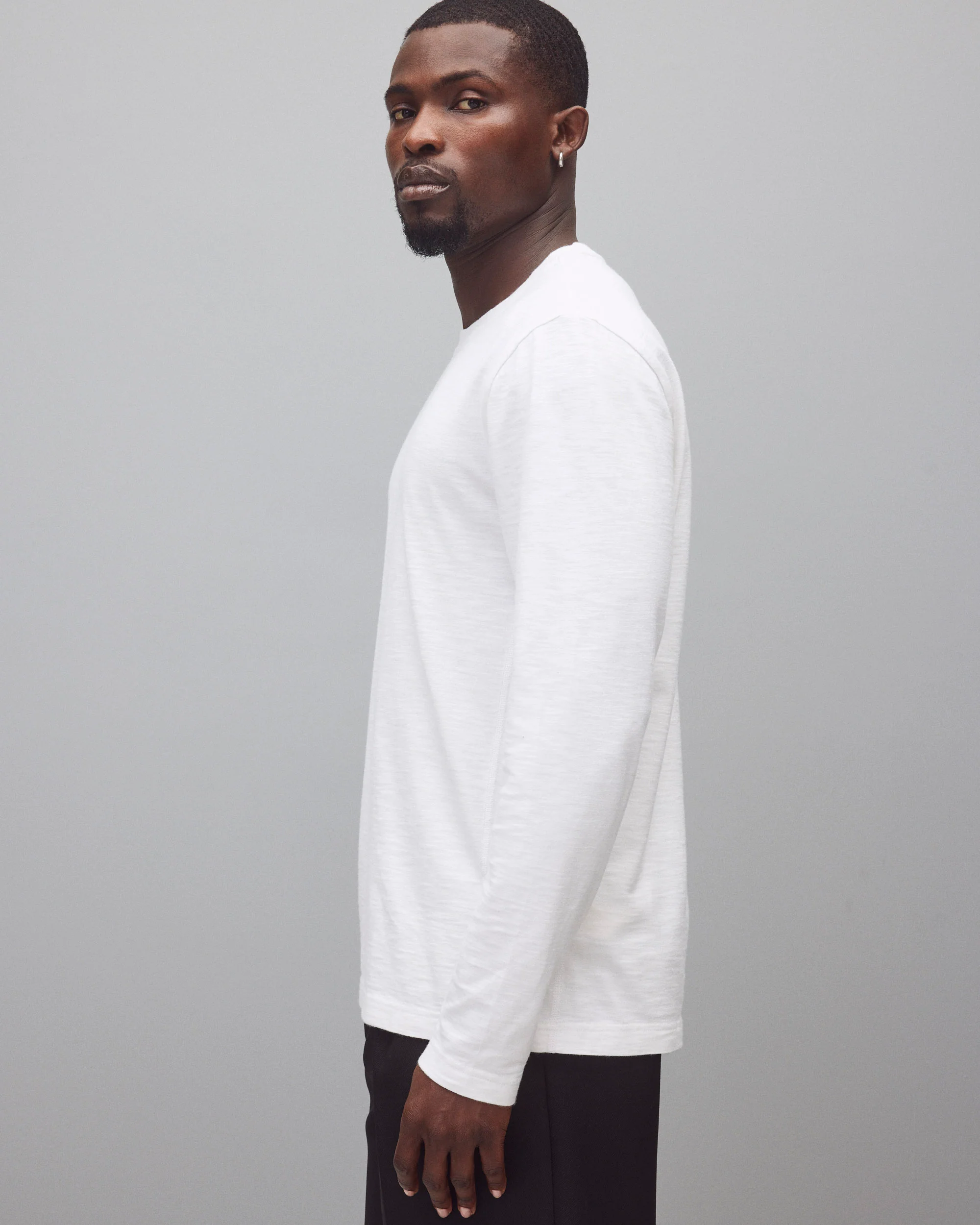 Slub Jersey Premier Standard Long Sleeve - Image 3
