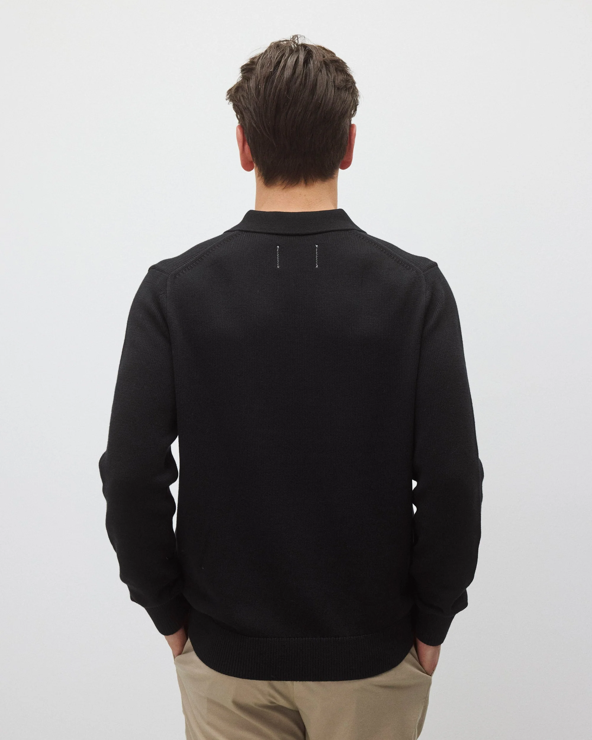 Supima Knit Commodore Polo Sweater - Image 5