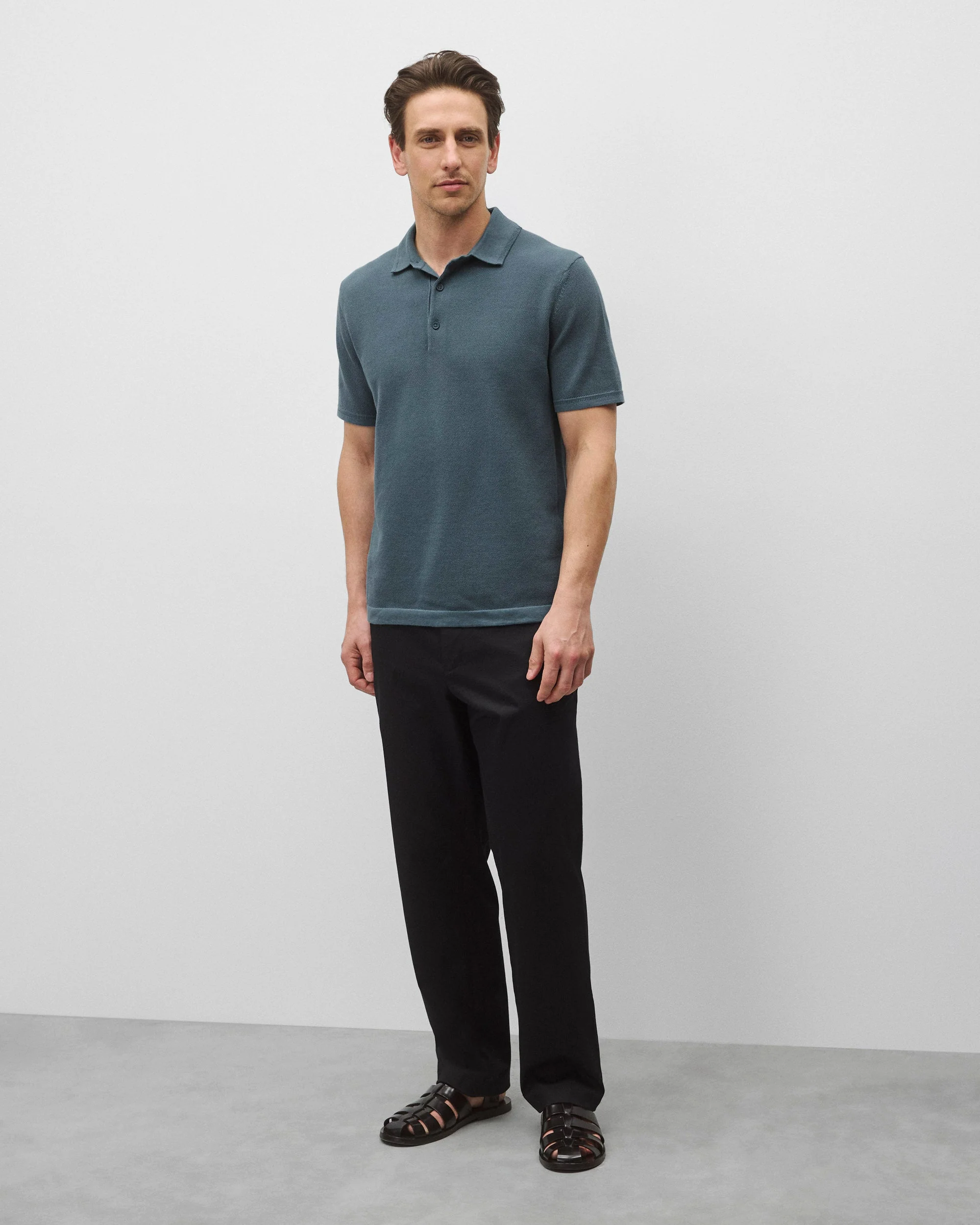 Supima Pique Ace Polo - Image 3