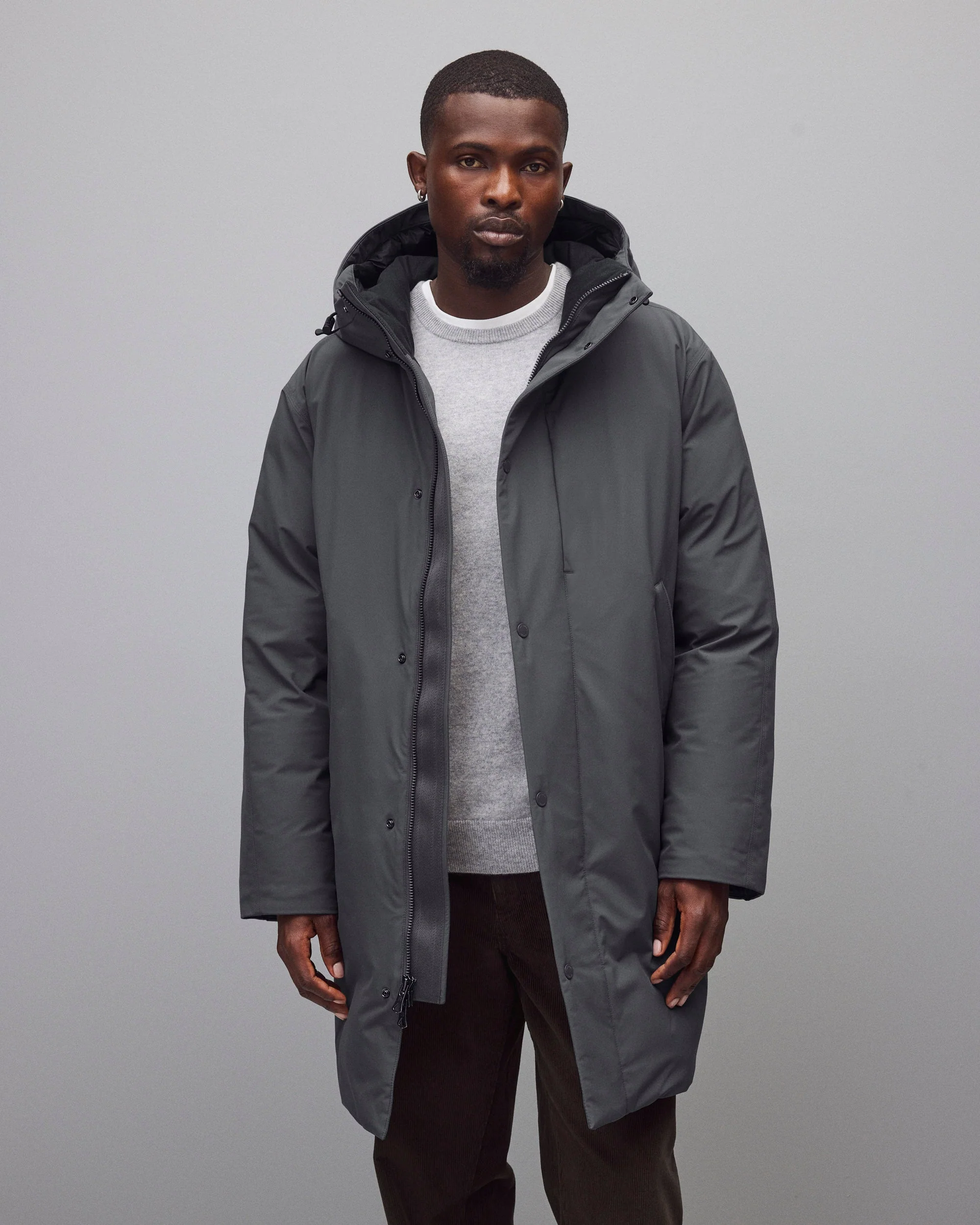 Tech Nylon Sideline Down Parka - Image 2