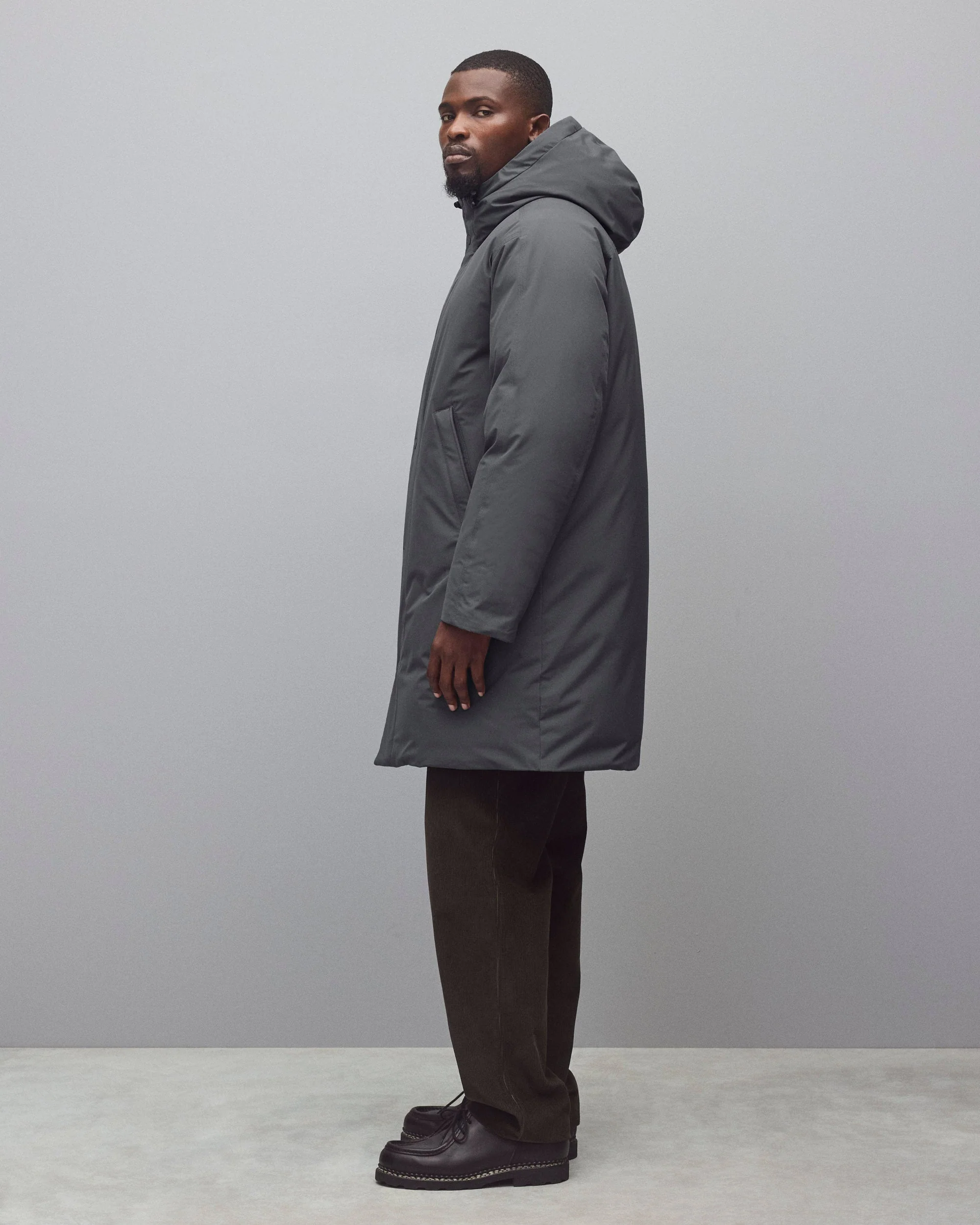Tech Nylon Sideline Down Parka - Image 4