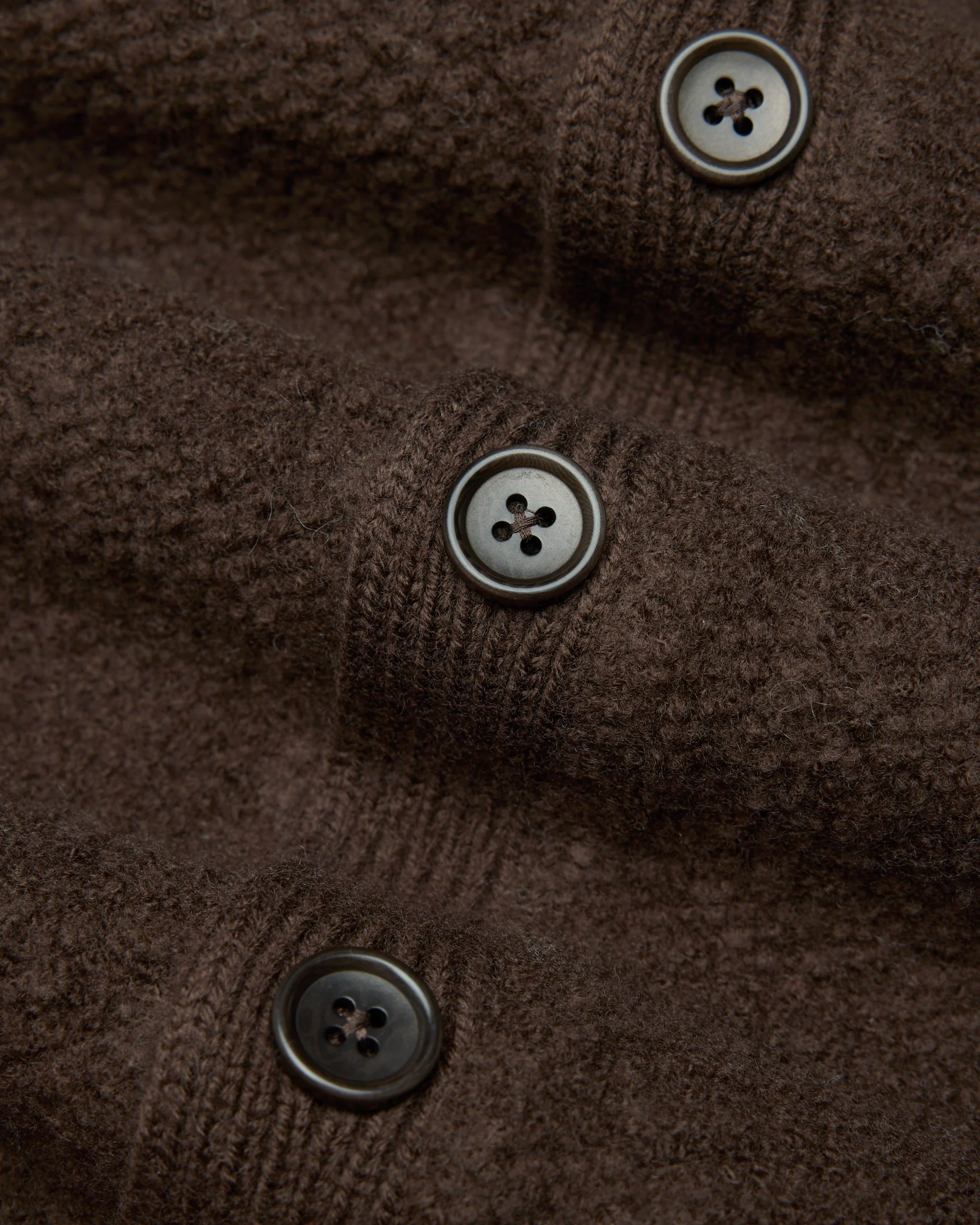 Textured Boucle Turf Cardigan - Image 10