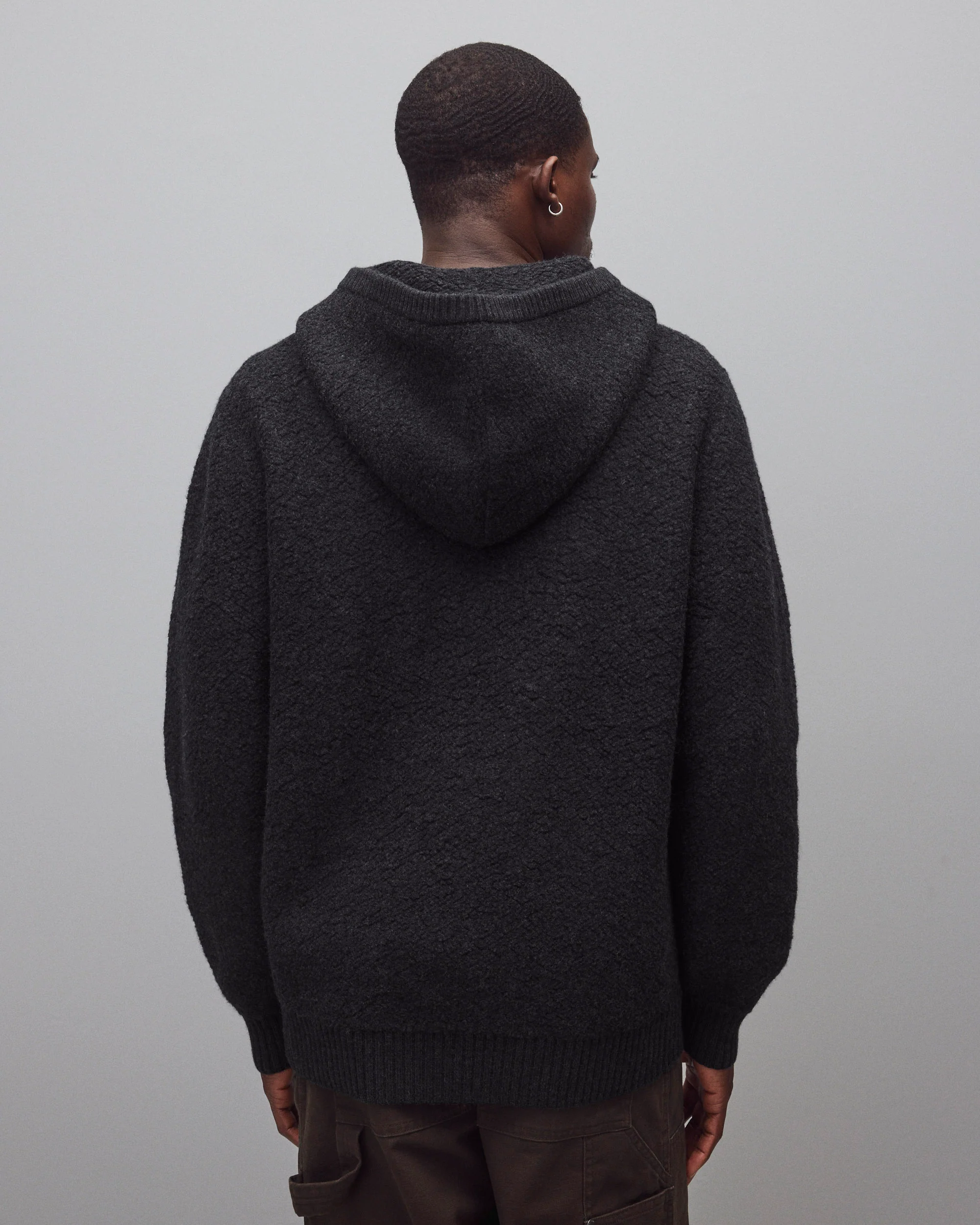 Textured Boucle Turf Hoodie - Image 5