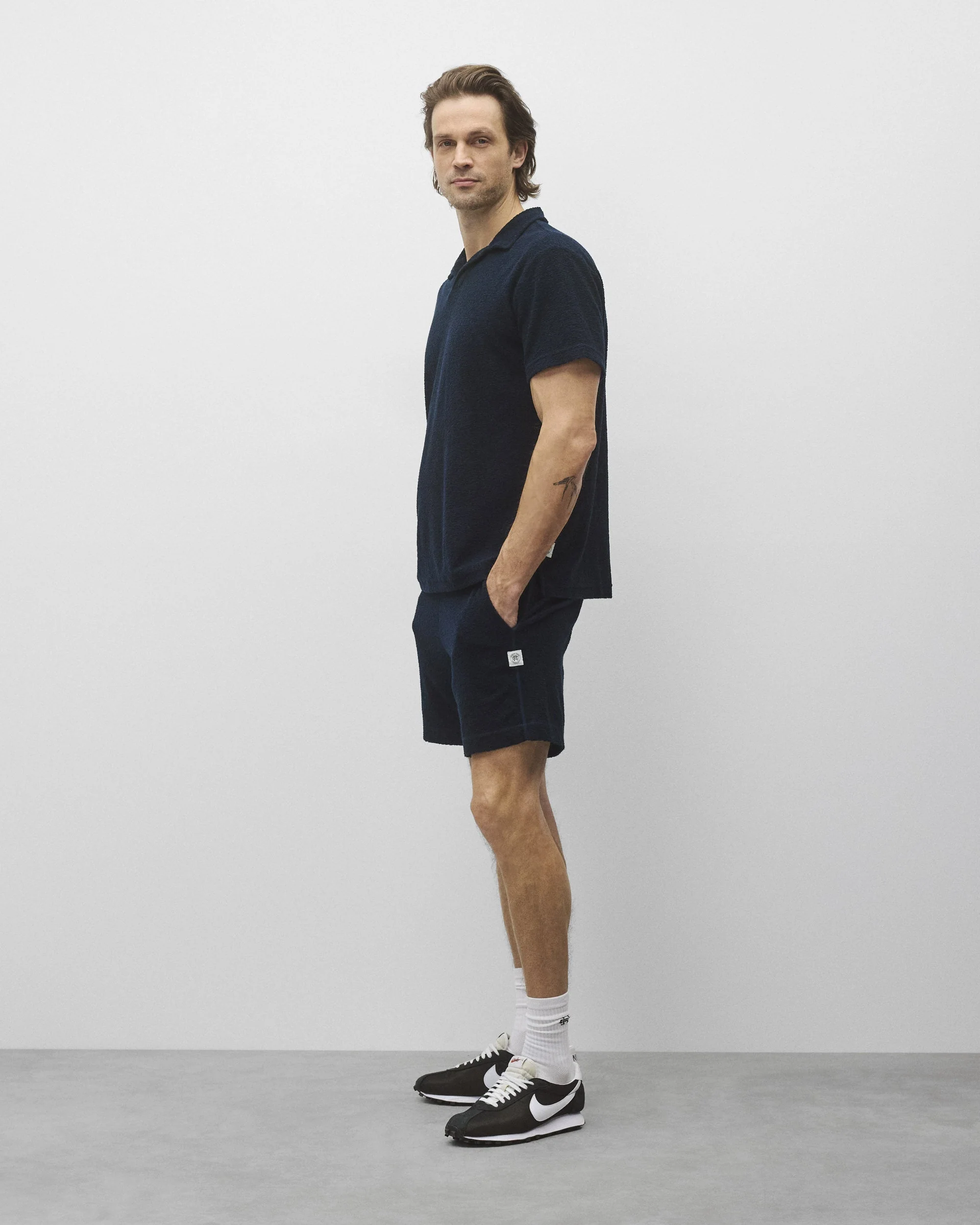 Textured Terry Standard Polo - Image 4