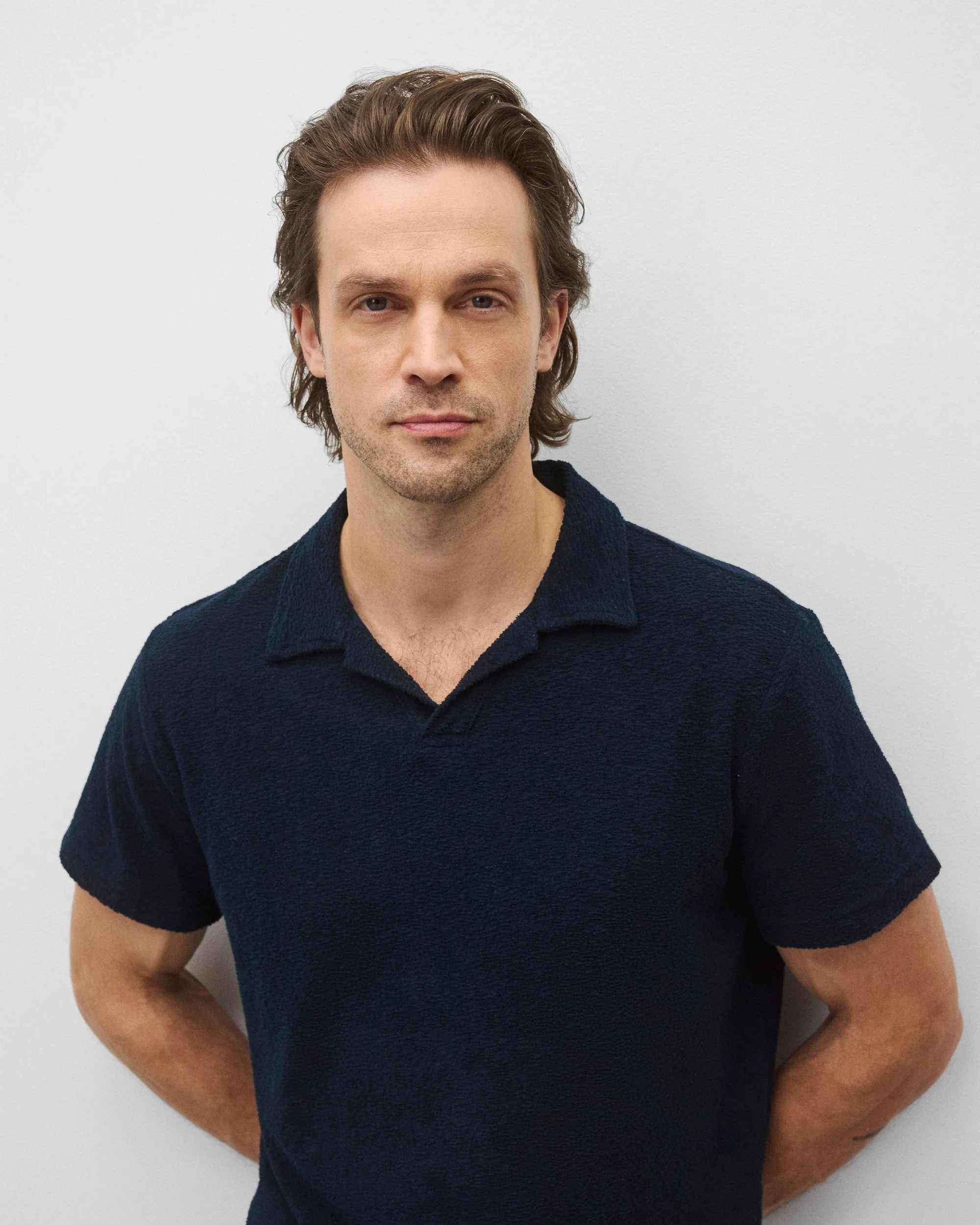 Textured Terry Standard Polo - Image 6