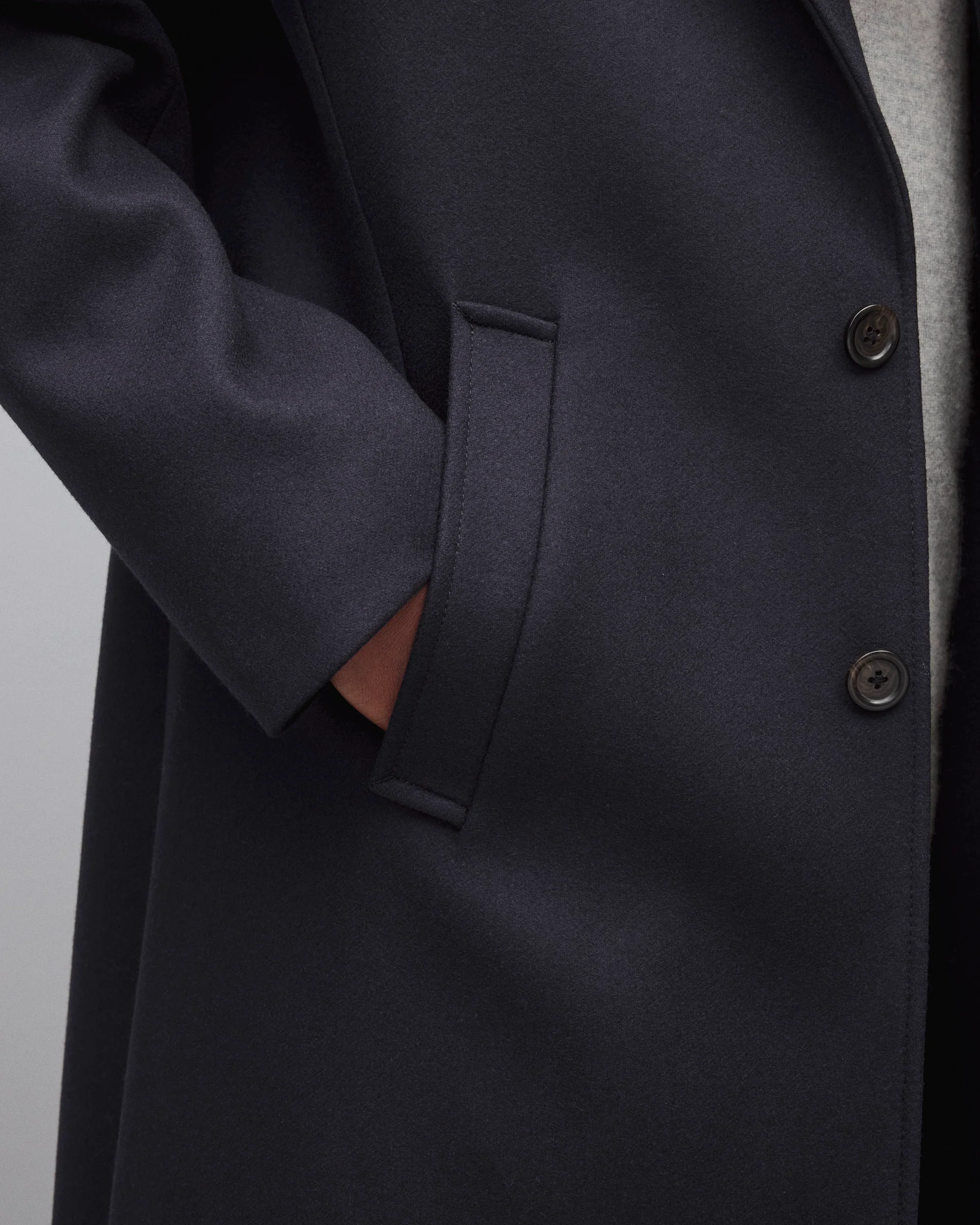 Wool Cashmere Maestro Coat - Image 7