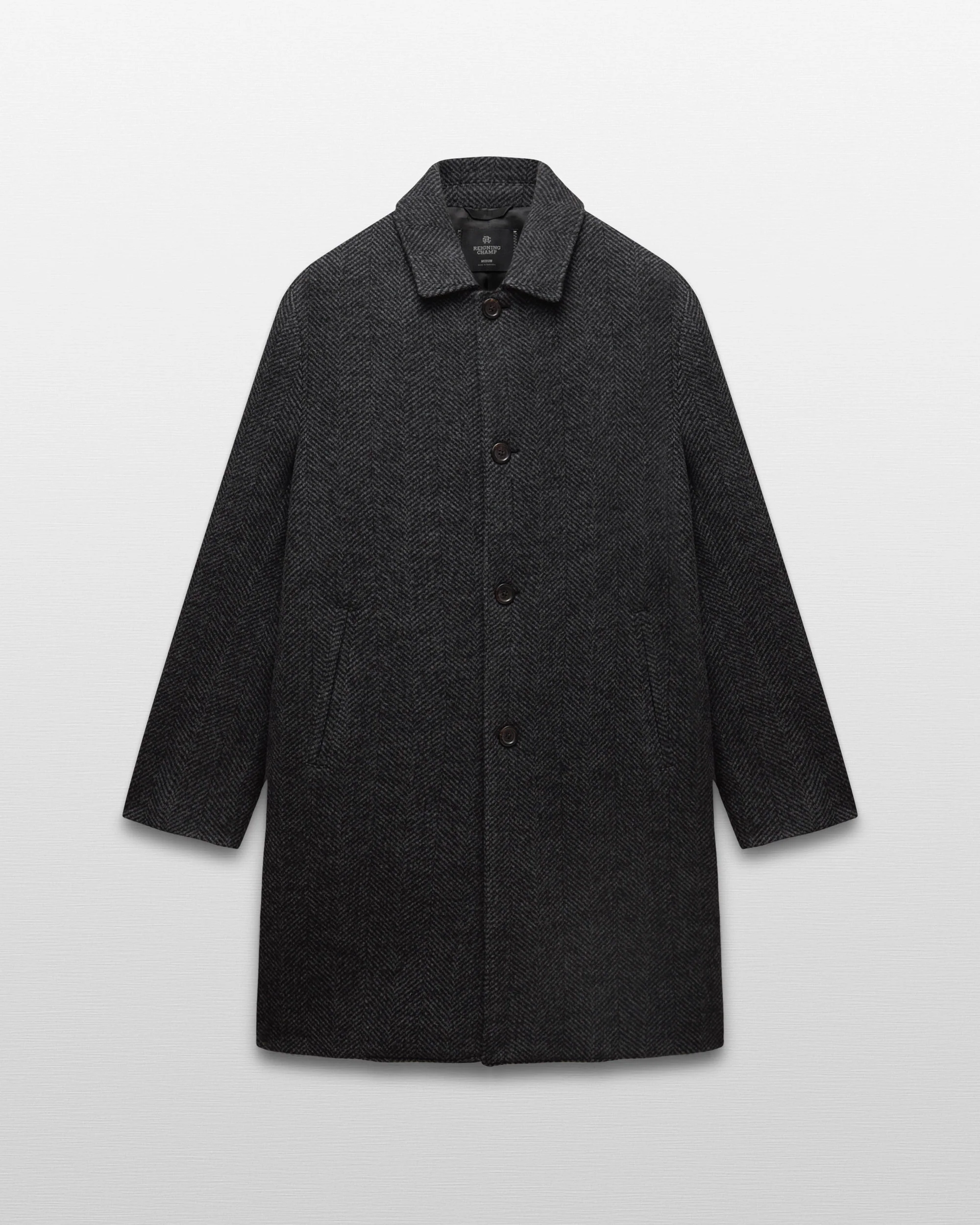 Wool Herringbone Scout Coat - Image 7